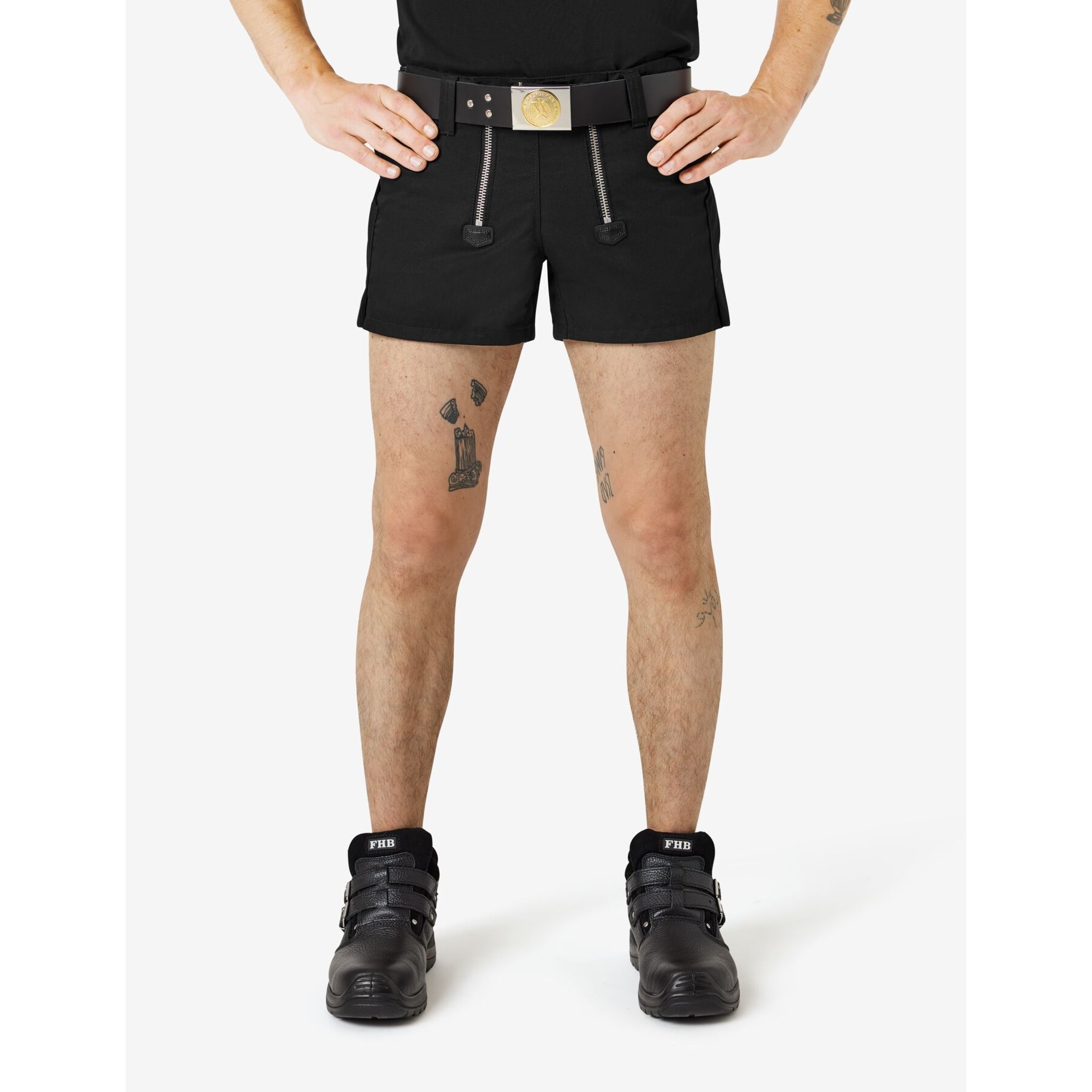 MAIK Zunft-Shorts extra kurz schwarz 56