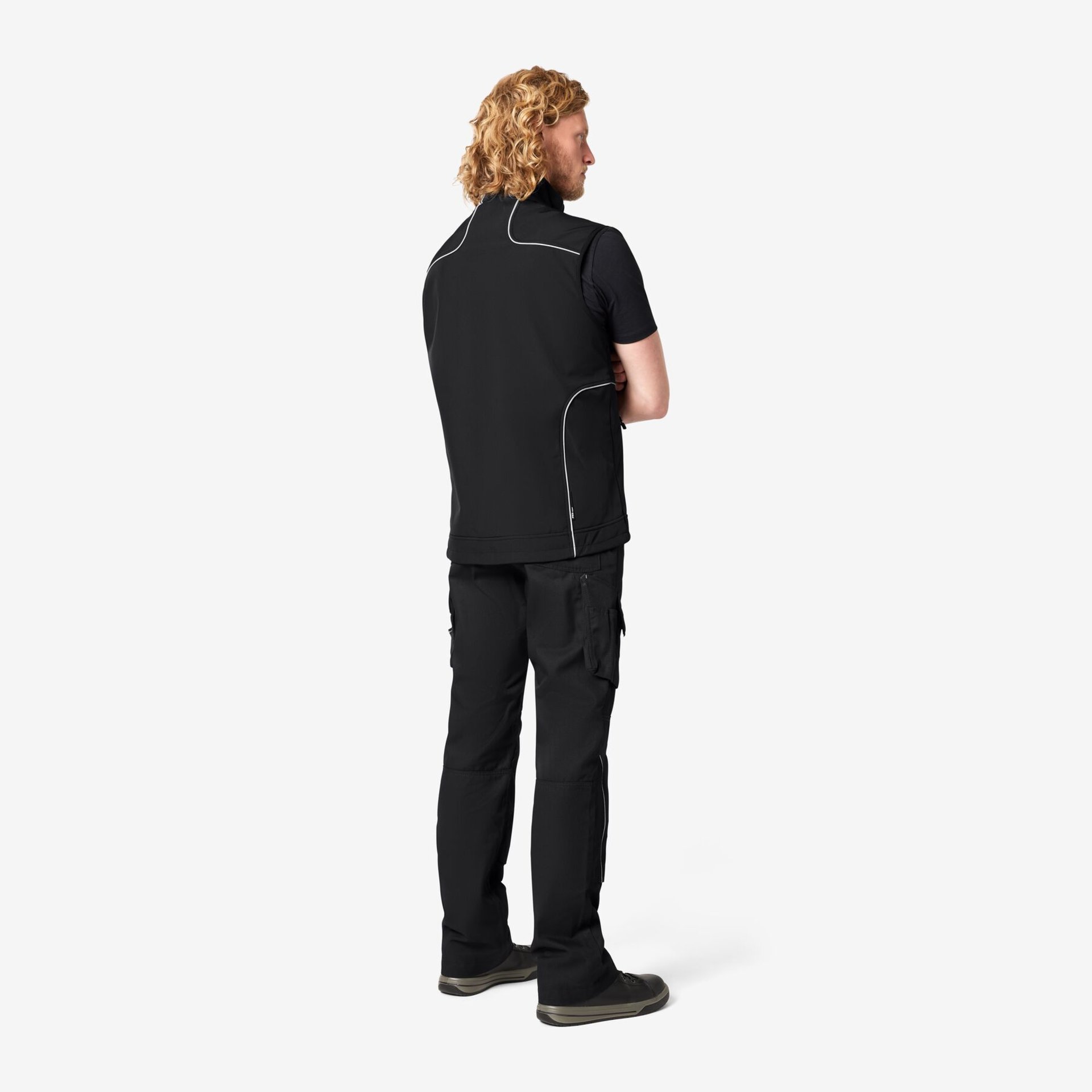 MARTIN Softshell-Weste schwarz M