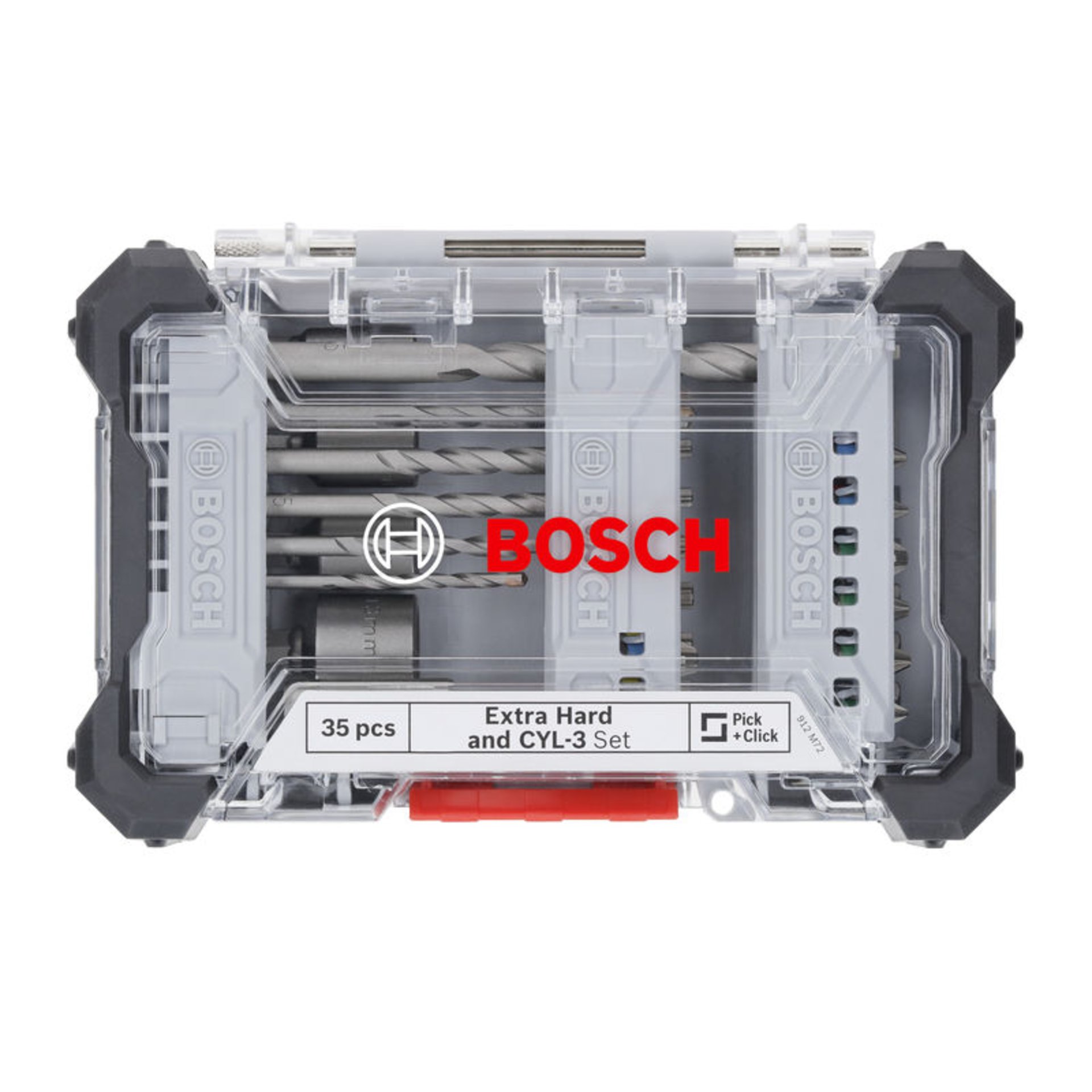 Extra Hard Schrauberbit- und CYL-3 Bohrer-Set, Aufsteller, 35-tlg.