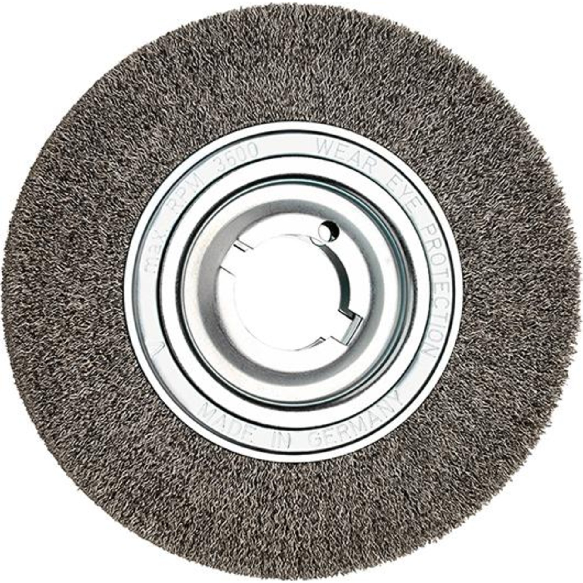 Drahtbürste rostfrei 250x60x34mm 0,35mm Fein