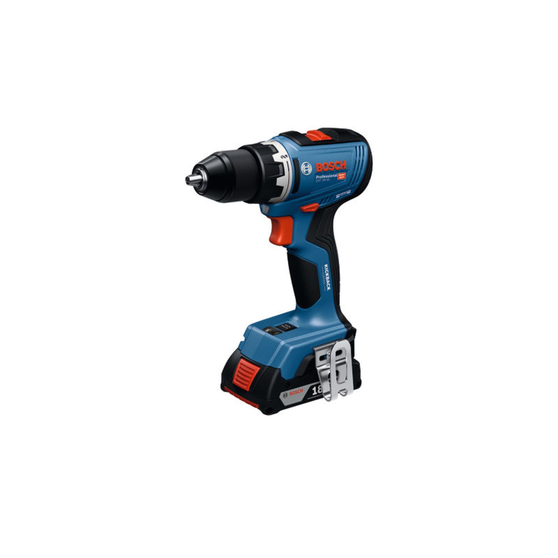 Werkzeug-Set: GSR 18V-65 + 2 x Akku + 19-tlg. Handwerkzeug-Set in L-BOXX