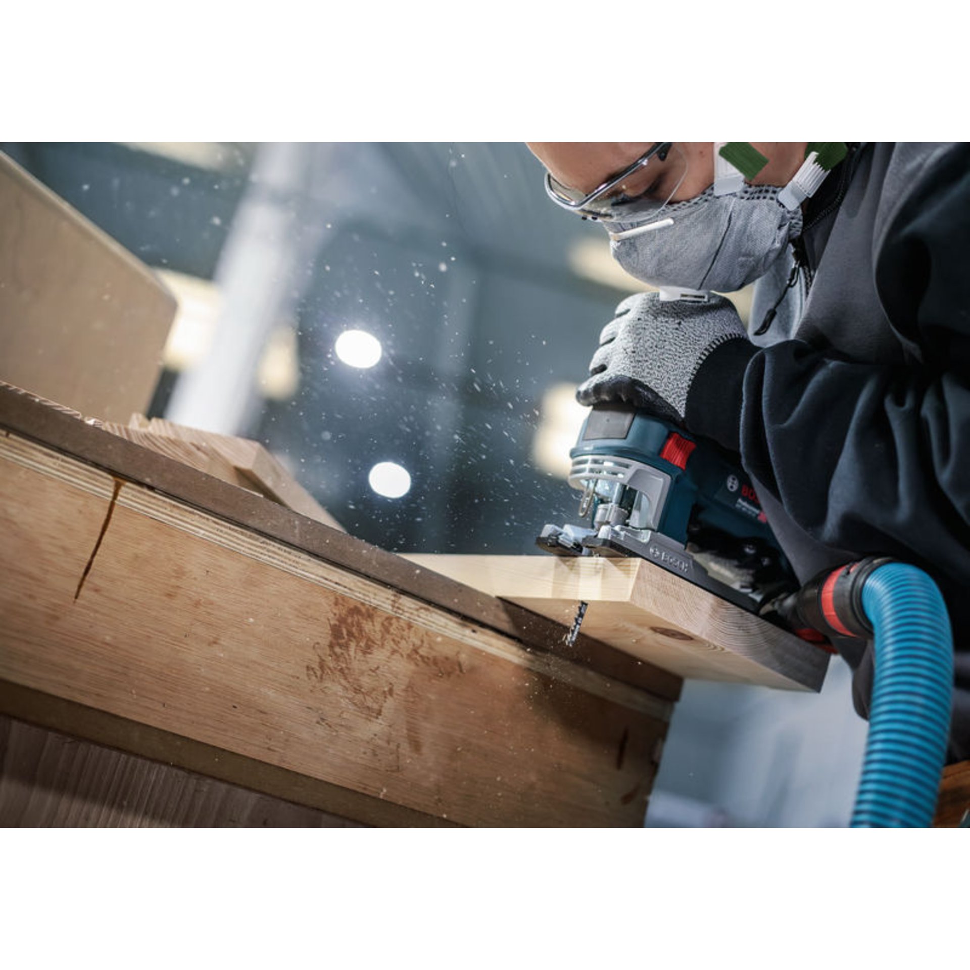 PRO Wood precise T144DP Stichsägeblatt, 100 mm, 3-tlg.
