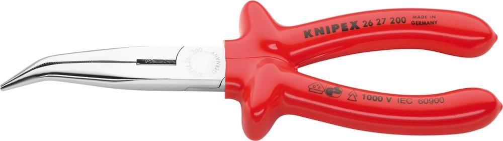 Knipex Storchschnabelzange 200mm gew. VDE