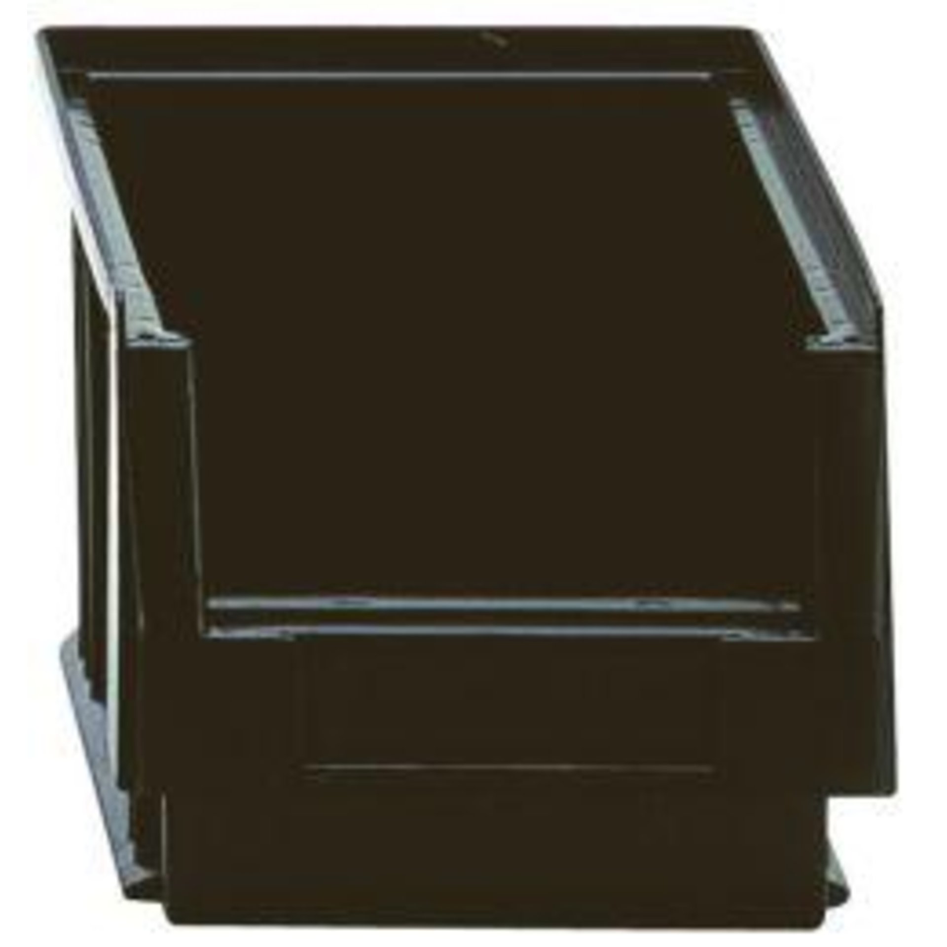 Sichtlagerkasten PLKL 3a B150xT290xH125 mm ESD leitfähig schwarz LA-KA-PE