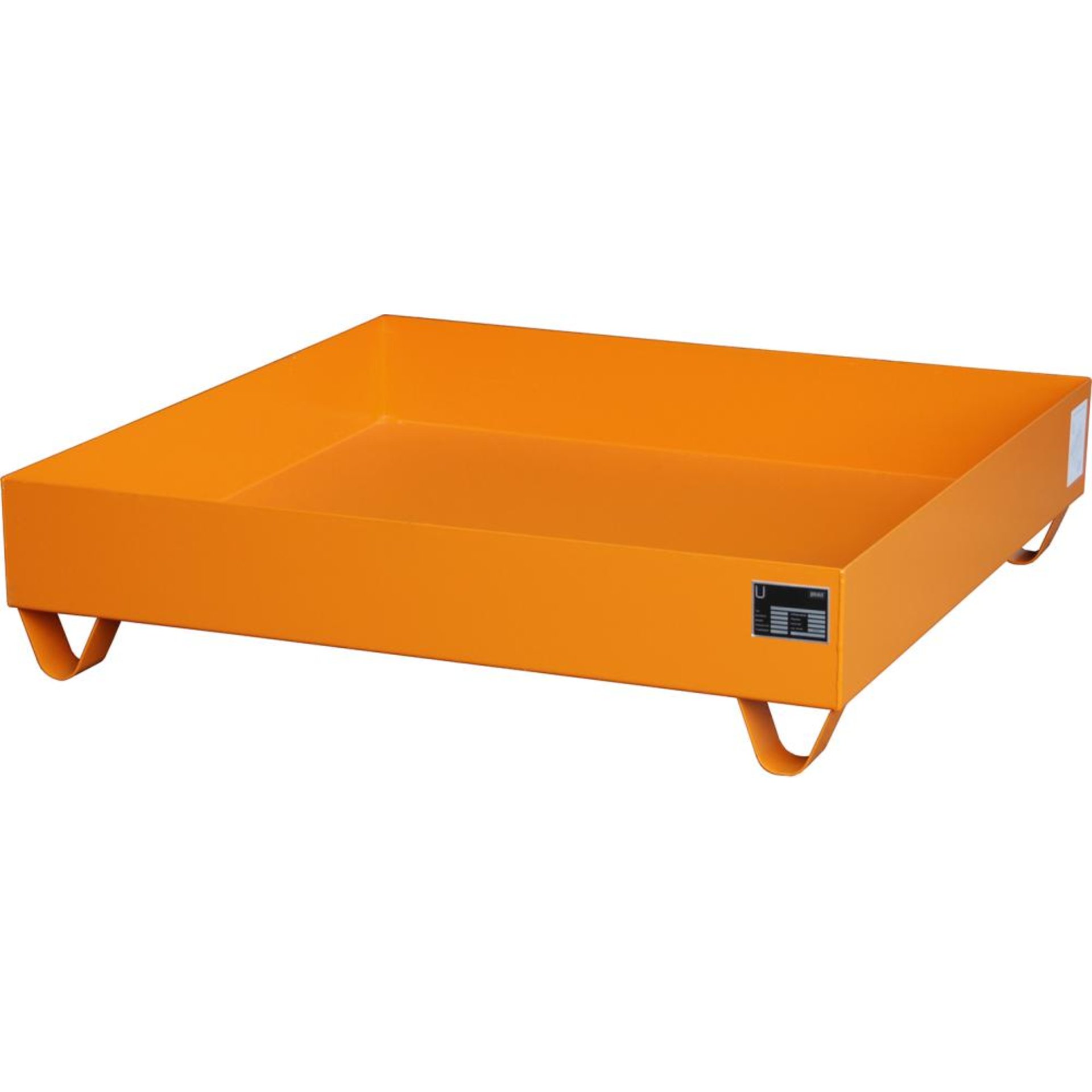 Auffangwanne lackiert orange RAL 2000