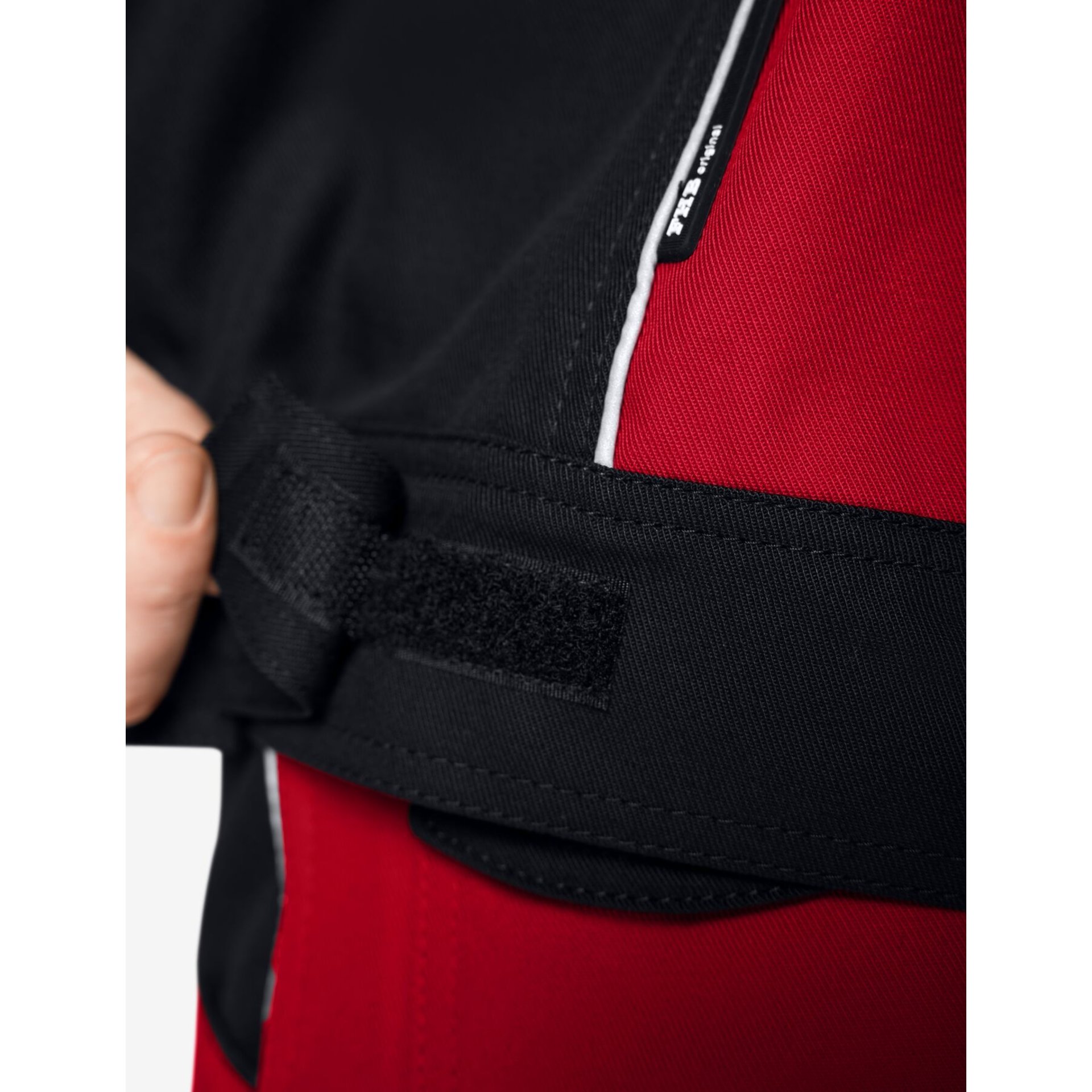 ERNST Arbeitsjacke rot-schwarz XL