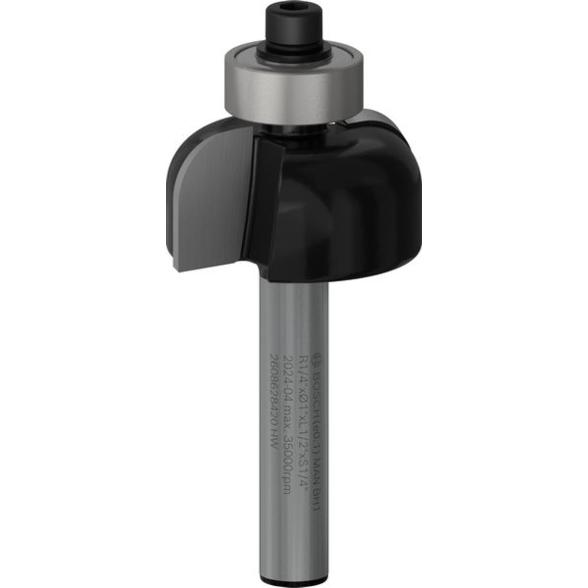 PRO Hohlkehlfräser, L 1/4", Schaft 1/4"