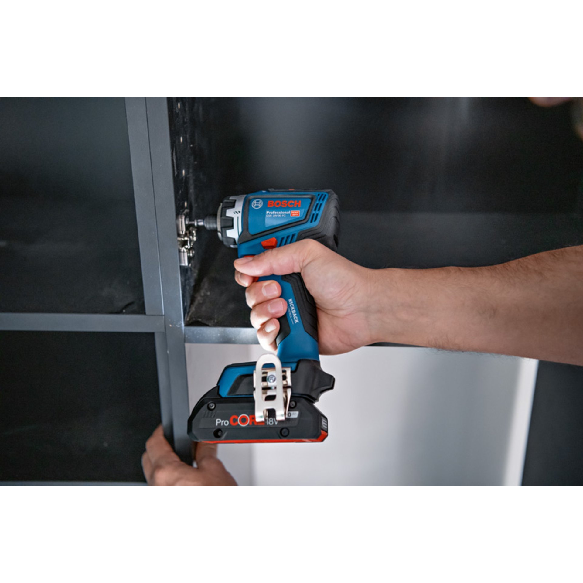 Akku-Bohrschrauber GSR 18V-90 FC, 2 x Akku ProCORE18V 4.0Ah, Ladg. U. L-BOXX 136