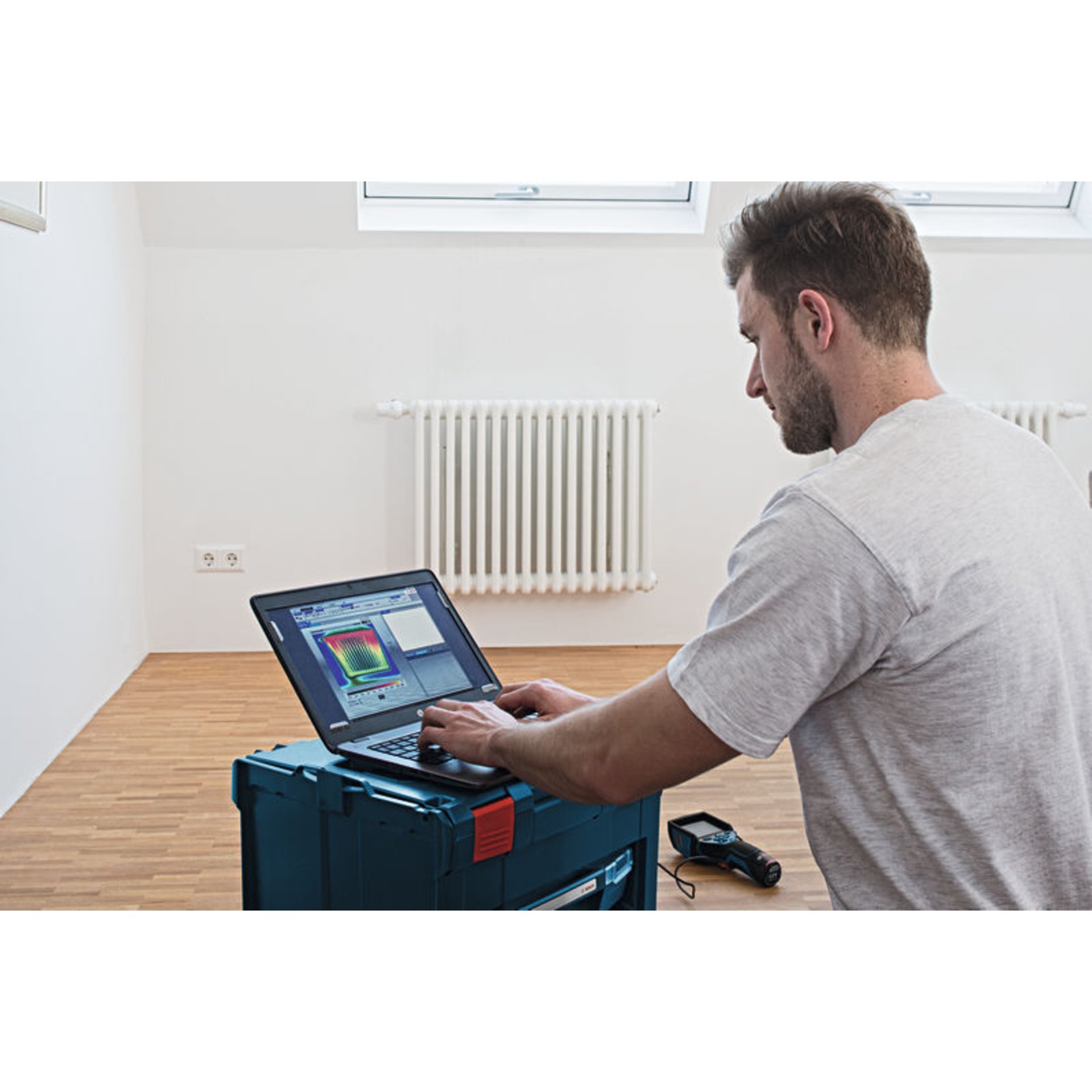 Wärmebildkamera GTC 400 C, 1 x Akku GBA 12V 2.0Ah