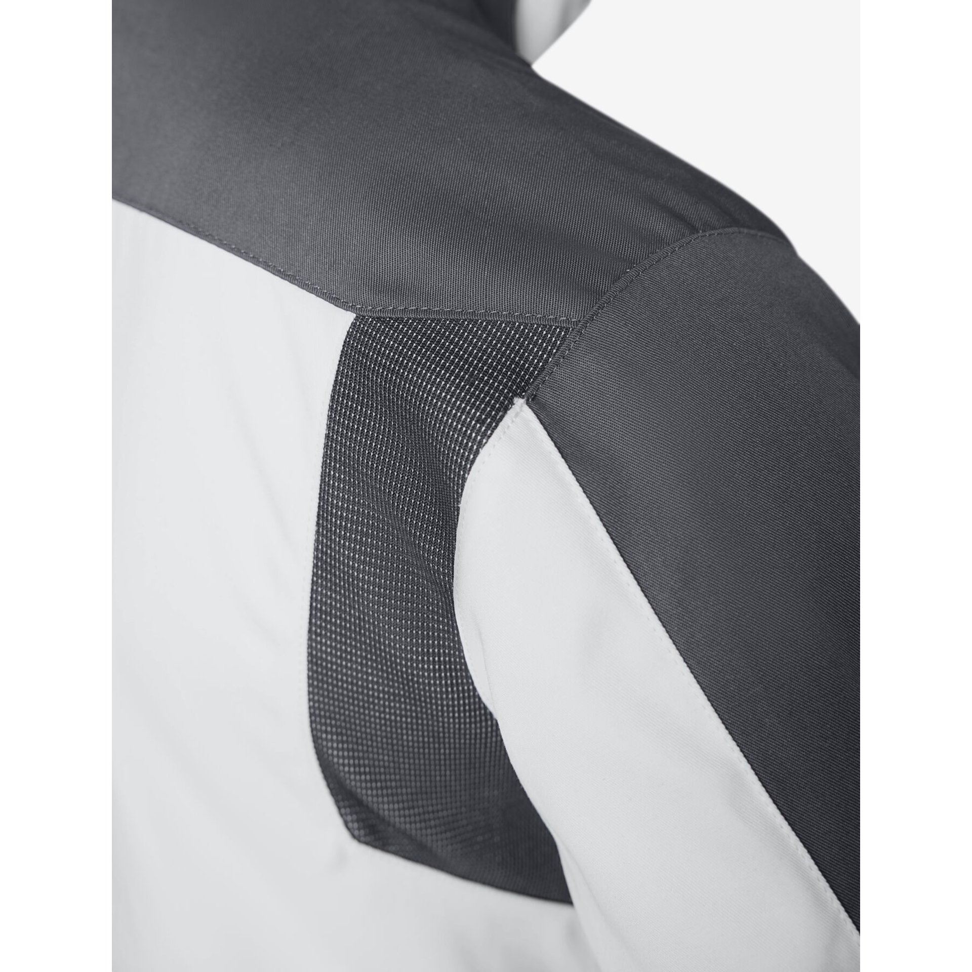 FRANK Arbeitsjacke Herren weiß-anthrazit L