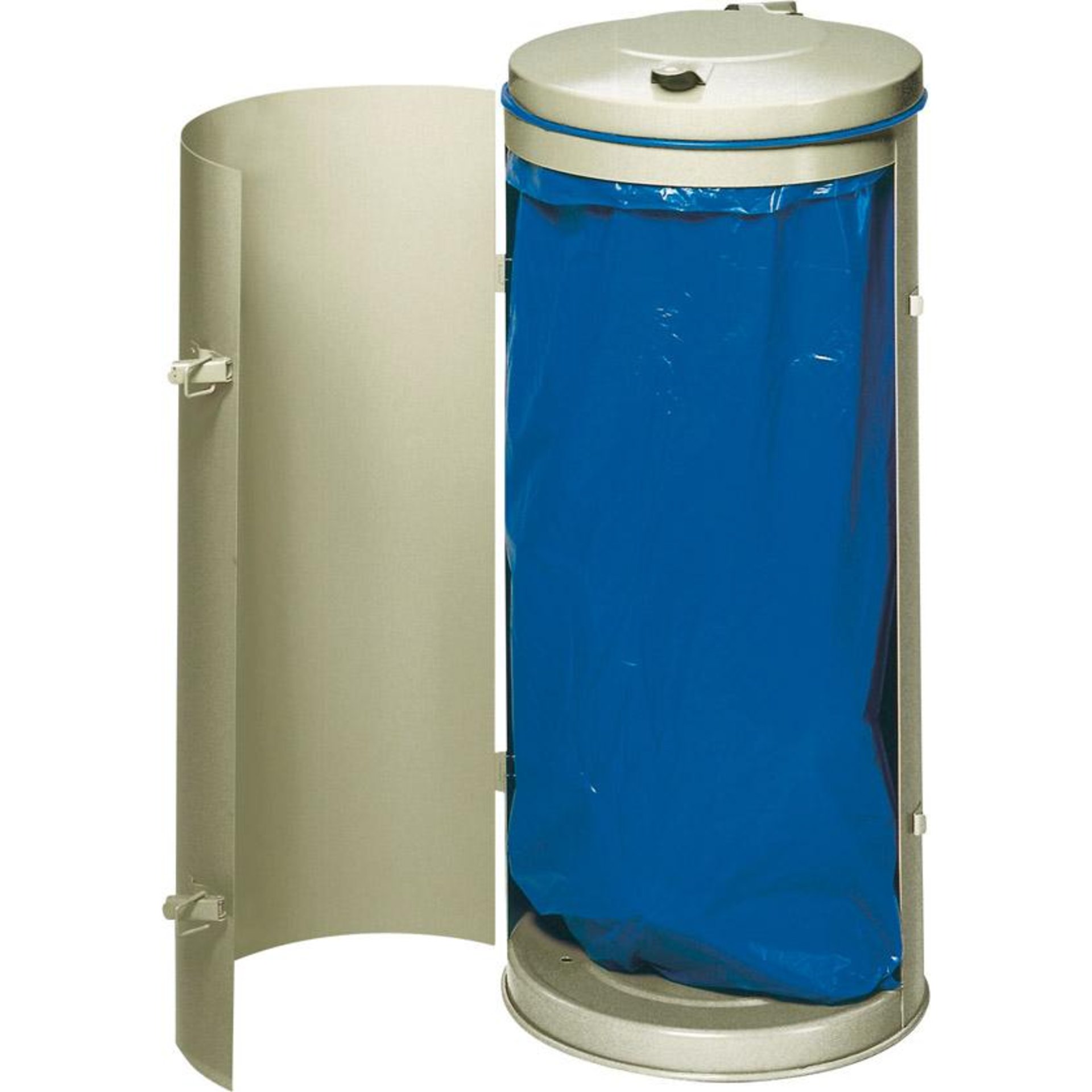 Abfallsammler-Einfachtür 120 l grau H 900 mm VAR