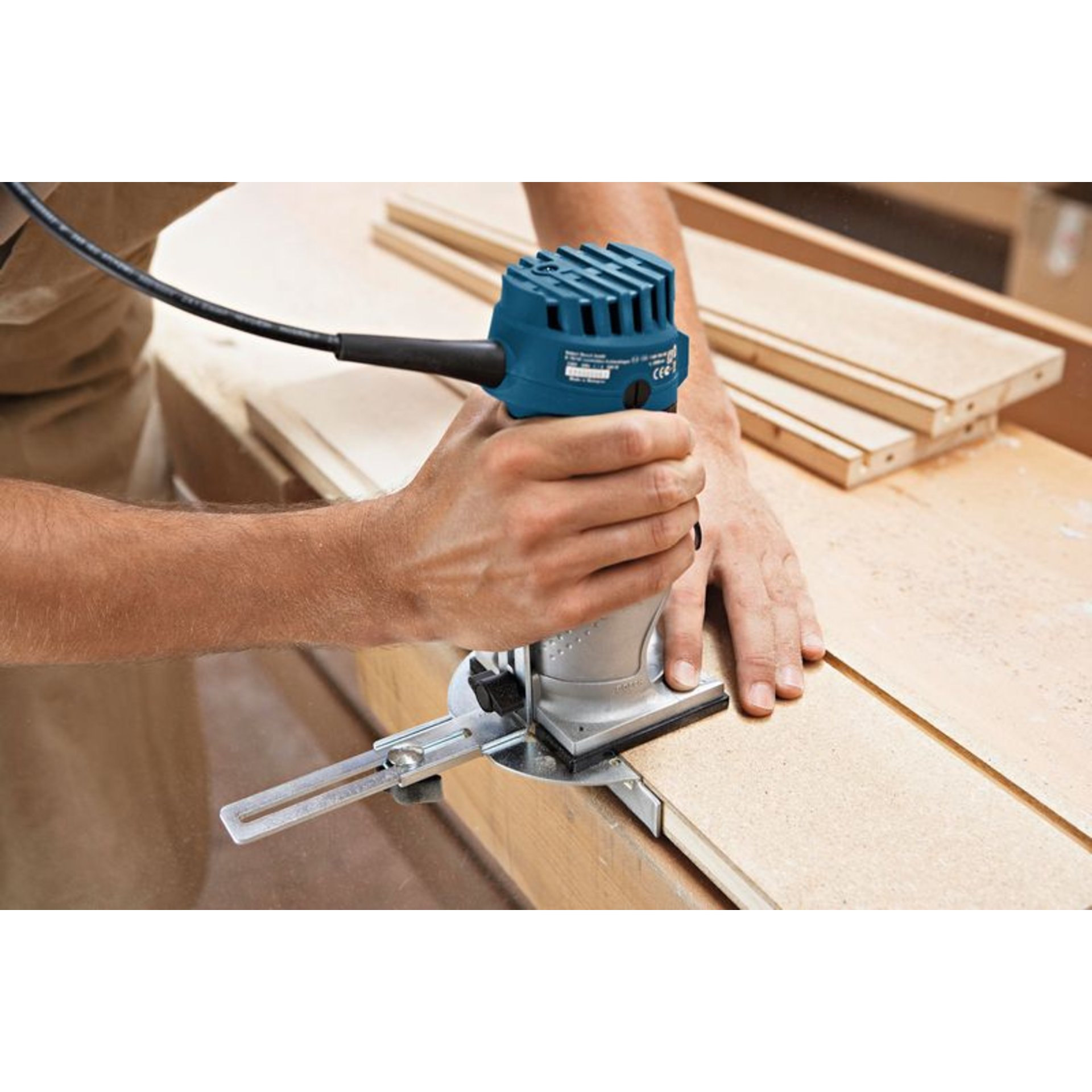 Kantenfräse GKF 600 im Handwerkerkoffer