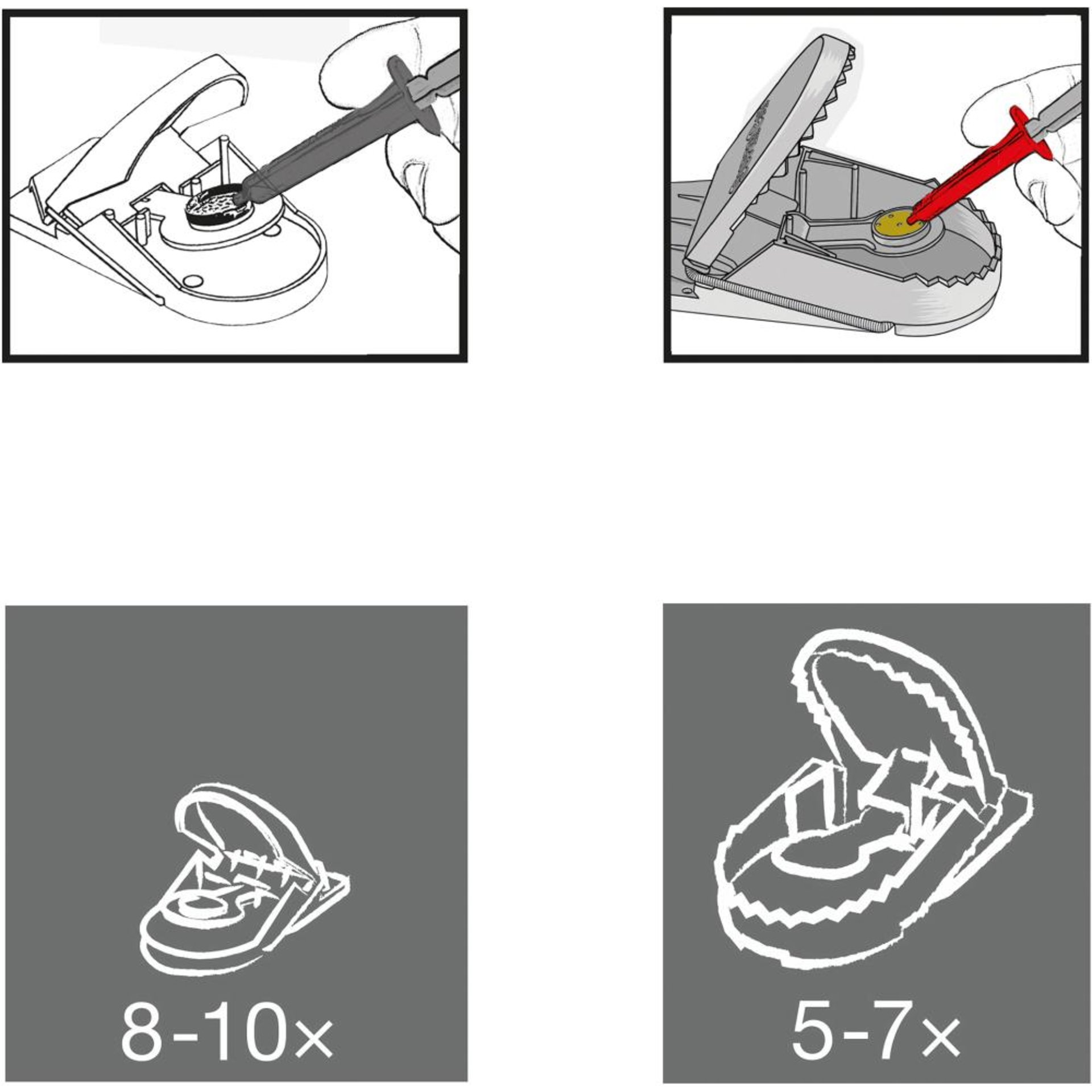 Ersatzköder Spritze f. Ratten-/ Mausefalle SuperCat 2x 3g Swissinno Solution