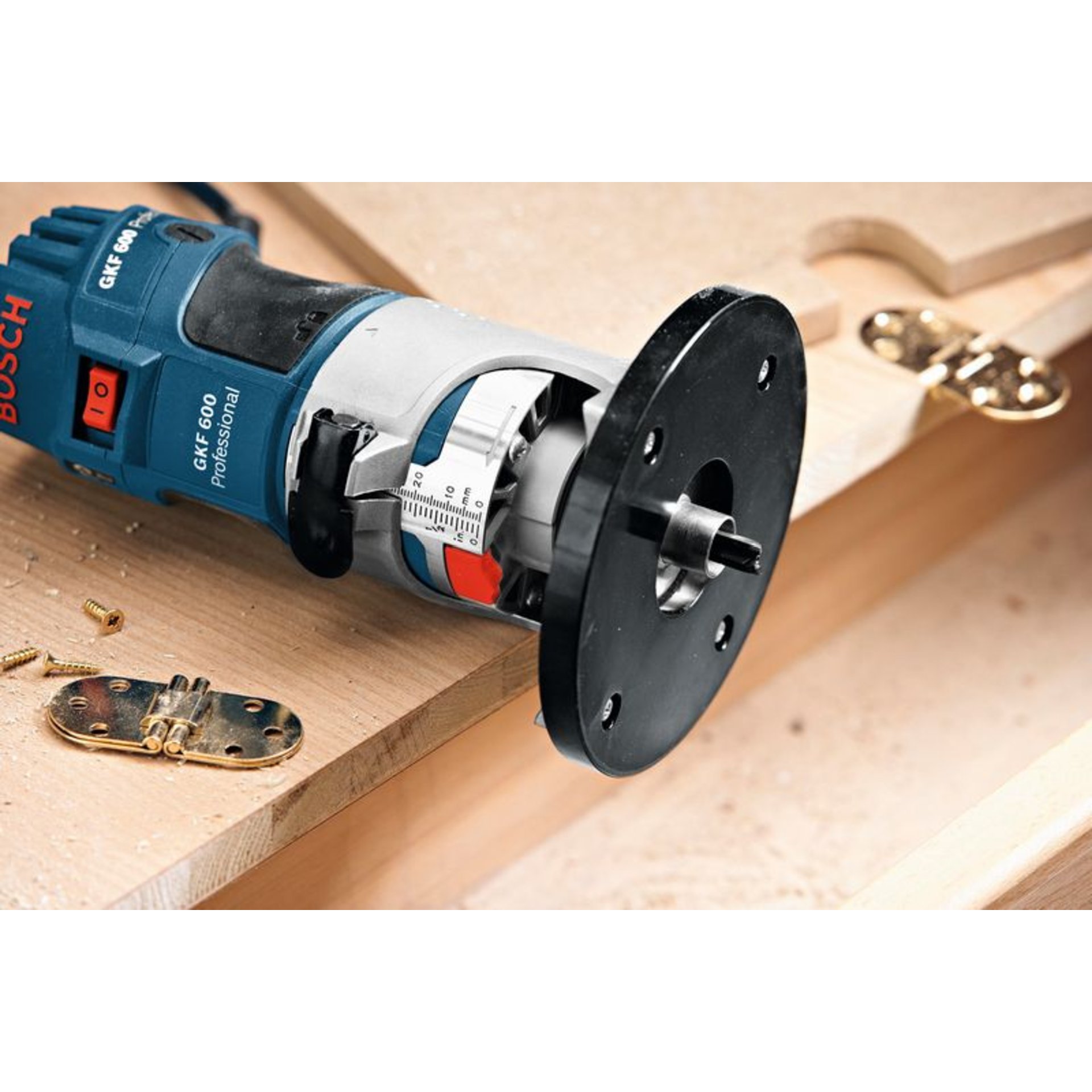 Kantenfräse GKF 600 im Handwerkerkoffer