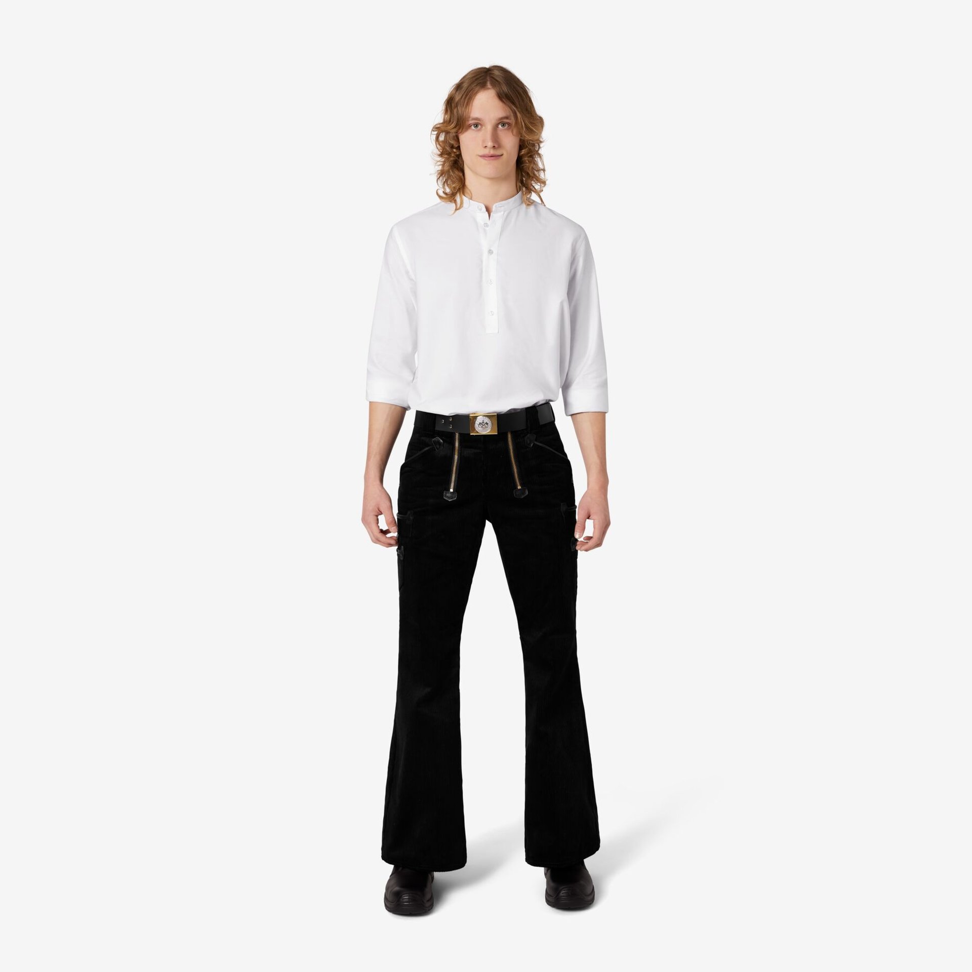 LENN Arbeitshemd unisex weiß L