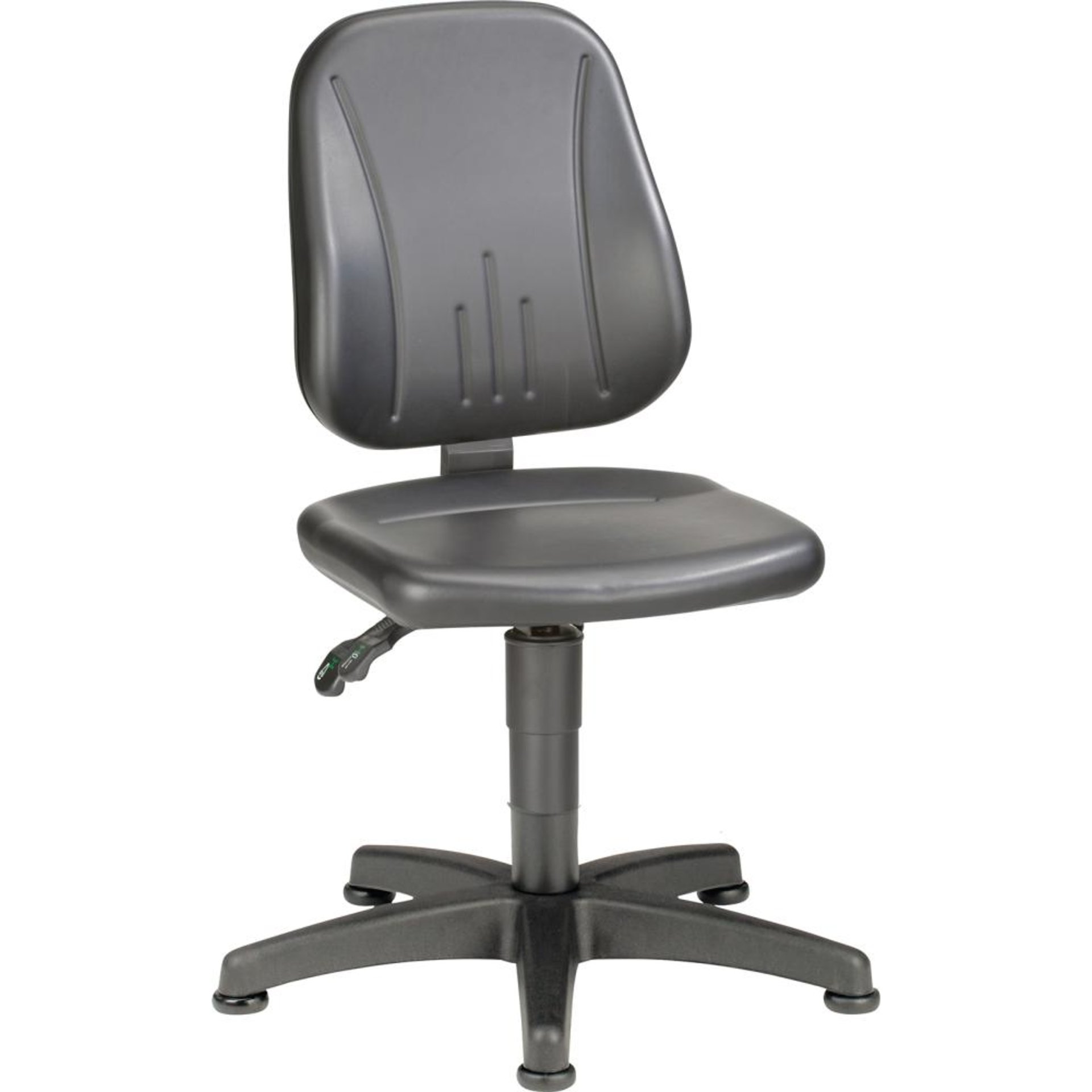 Bimos Arbeitsstuhl 9650-0551 Unitec 1 Sitzhöhe 440-620 mm mit Gleiter, Kunstleder