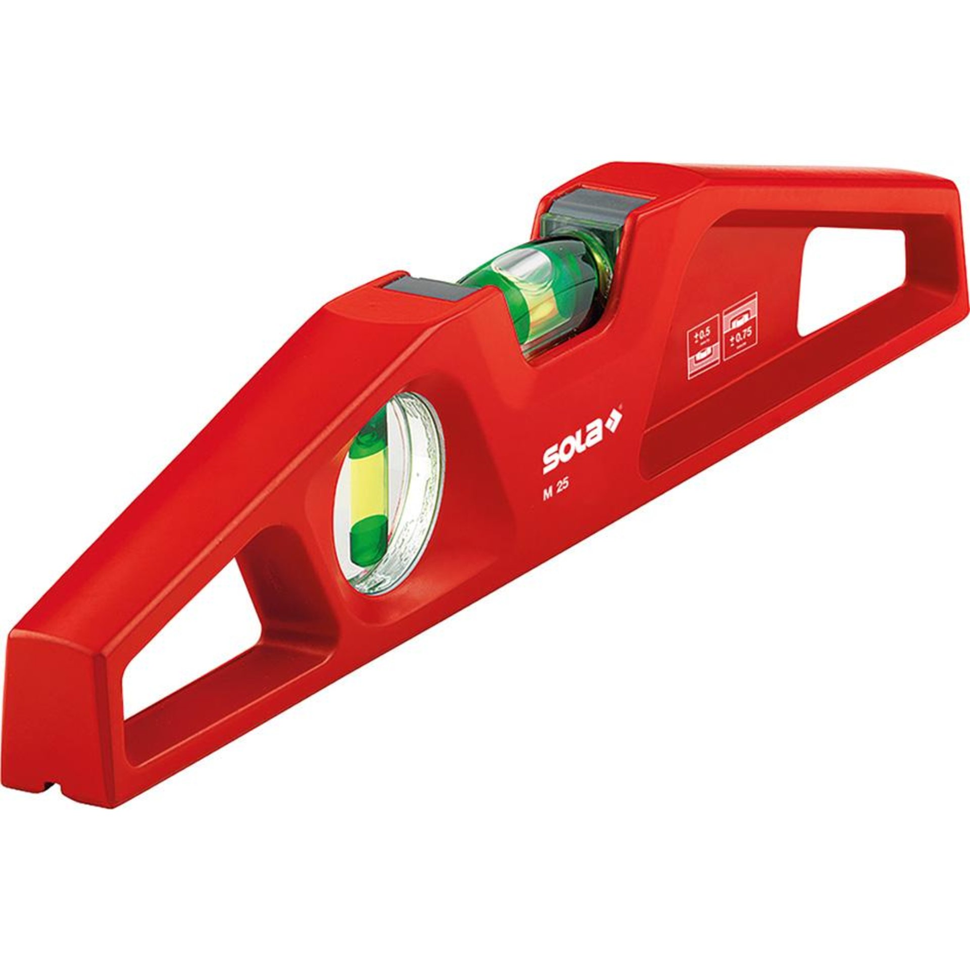 Alu-Guss-Wasserwaage M 25 Sola