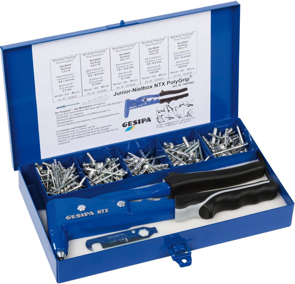 Gesipa Nietbox Junior mit NTX Polygrip Gesipa Nietbox Junior mit NTX Polygrip