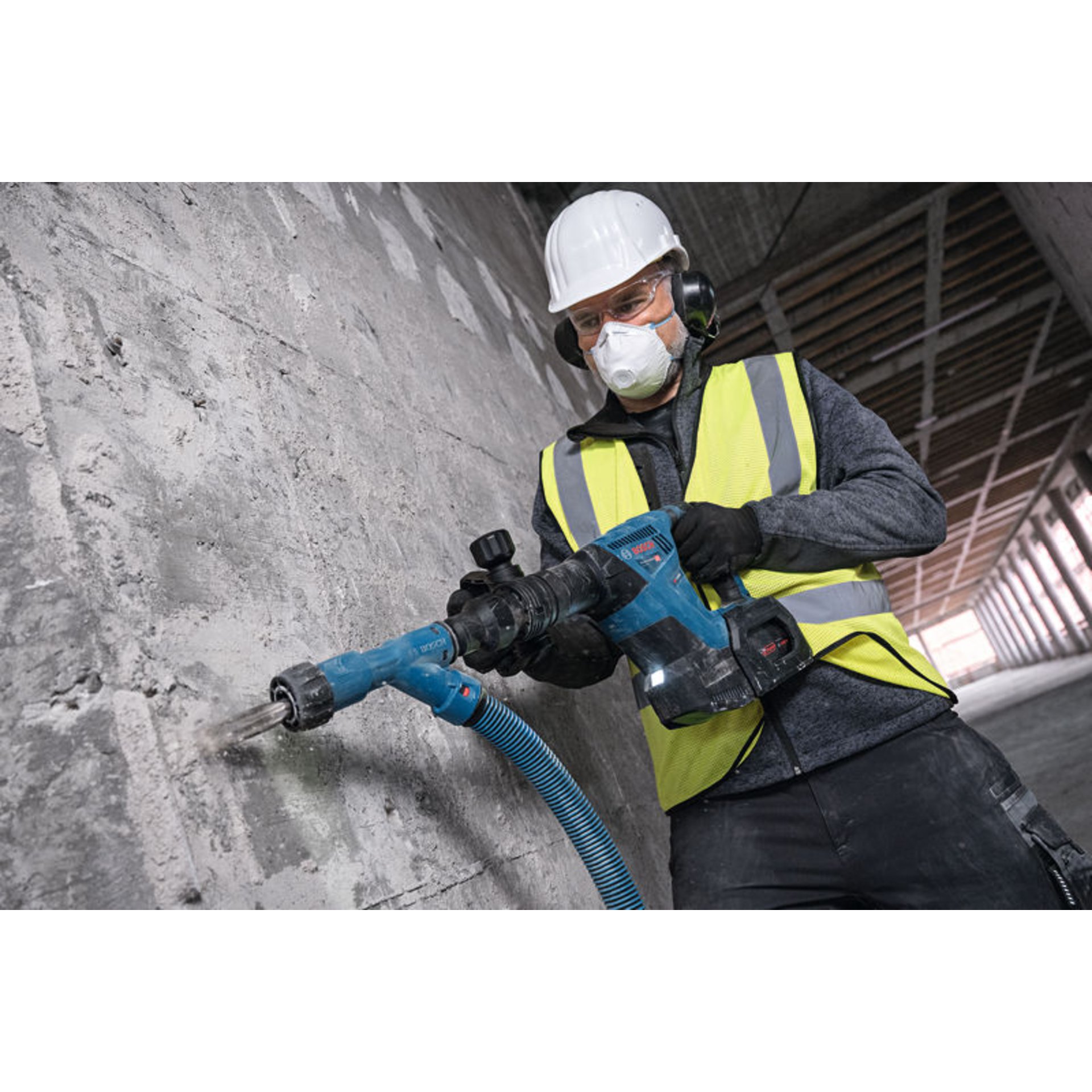 Akku-Schlaghammer mit SDS max GSH 18V-5 in XL-BOXX
