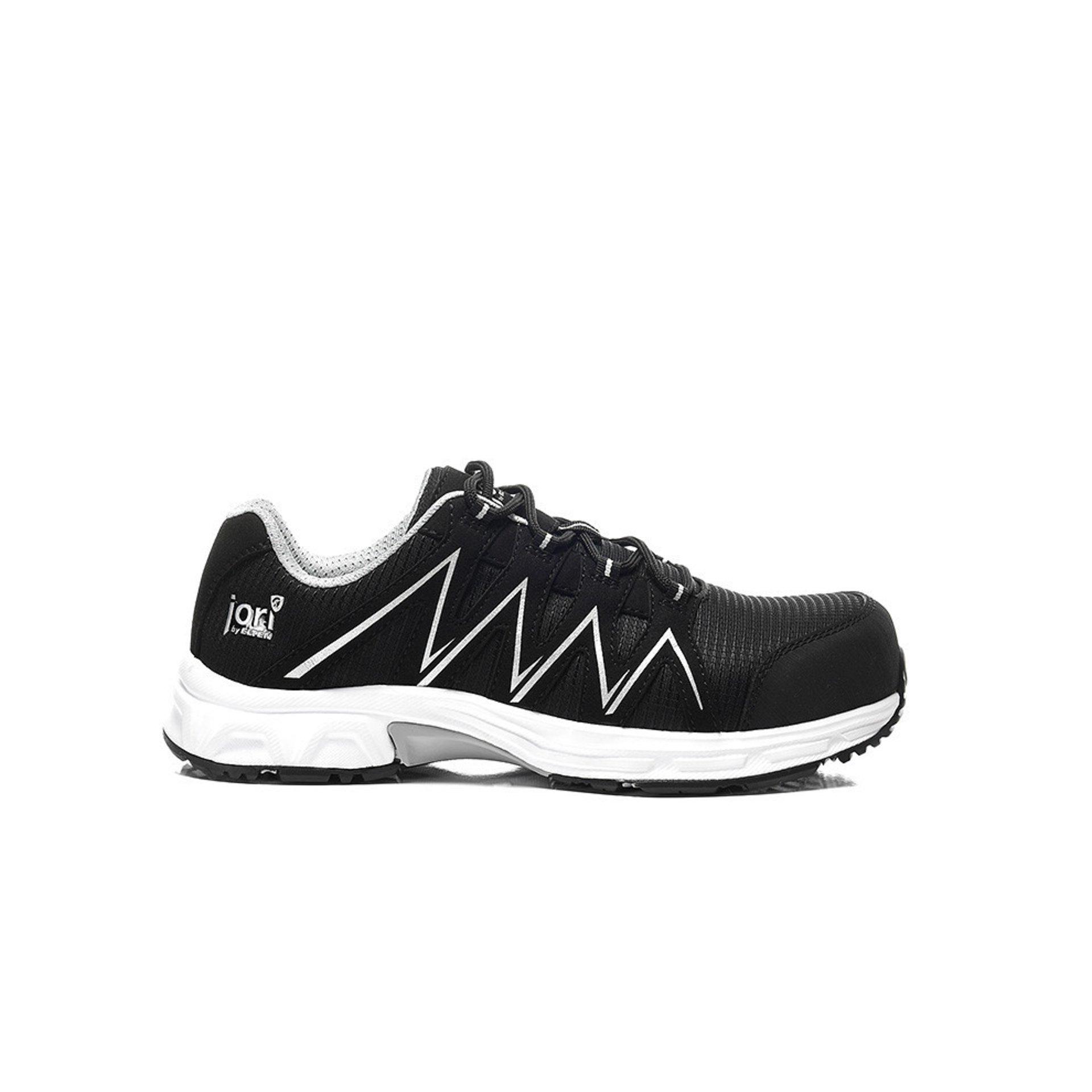 Sicherheitshalbschuh jo_SPEEDY black-silver Low ESD S3S, Gr. 42