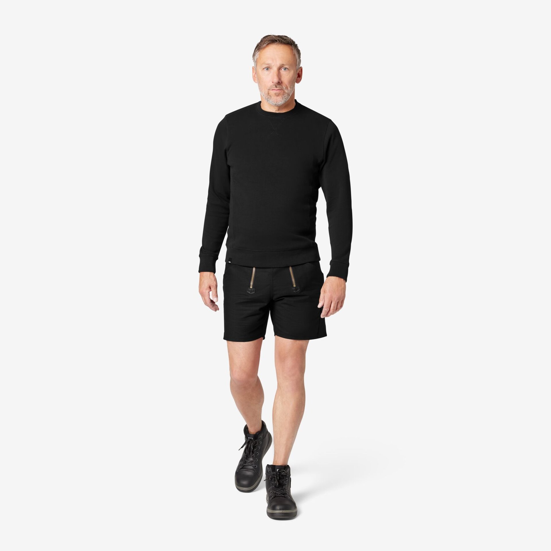 JO Zunft-Shorts kurz Rips-Moleskin schwarz 50