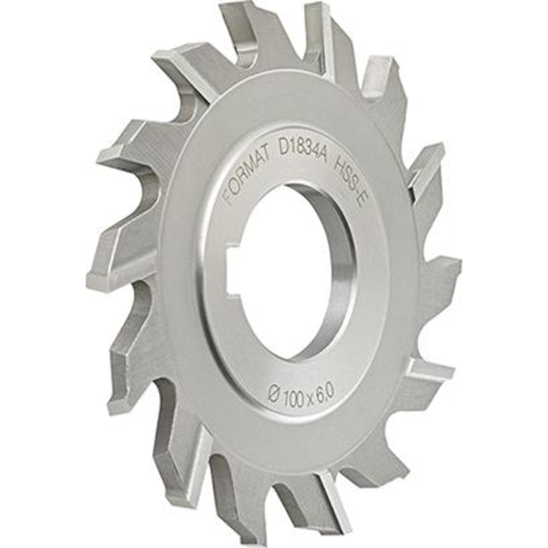 Scheibenfräser DIN885 HSSE Typ HR Form A Kreuzverzahnt 80x16mm FORMAT