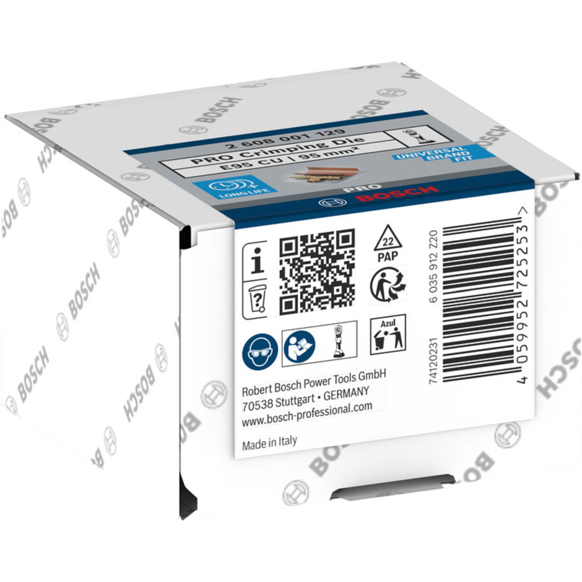 PRO Presseinsatz, E95 CU, 95 mm², Kupfere