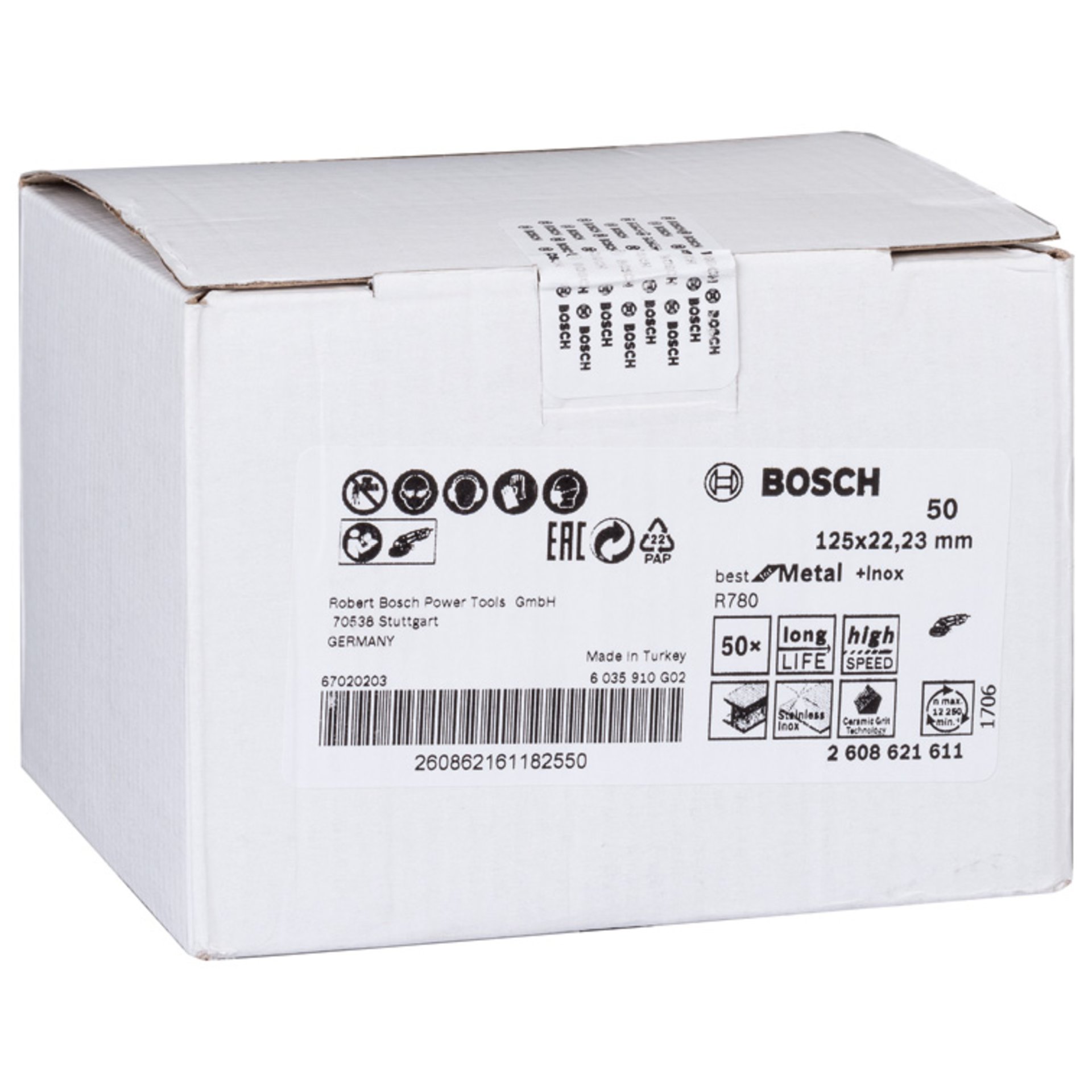 PRO R780 Fiberscheibe, 125 mm, G50
