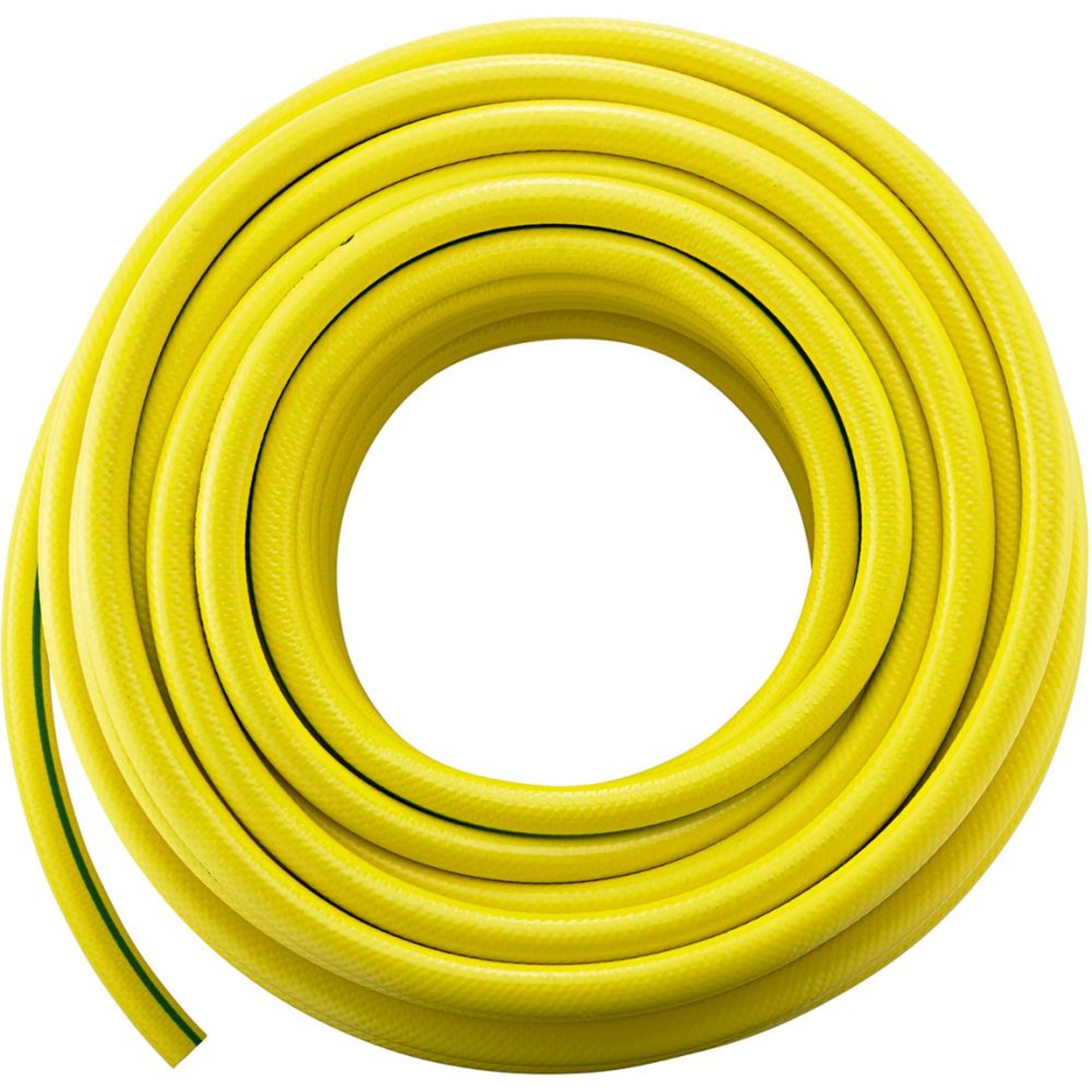 Wasserschlauch PVC, gelb/grün, 12,5x2,3mm, 25m FORTIS