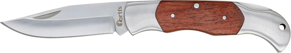 Fortis Arbeitsmesser Holz im Lederetui 175mm