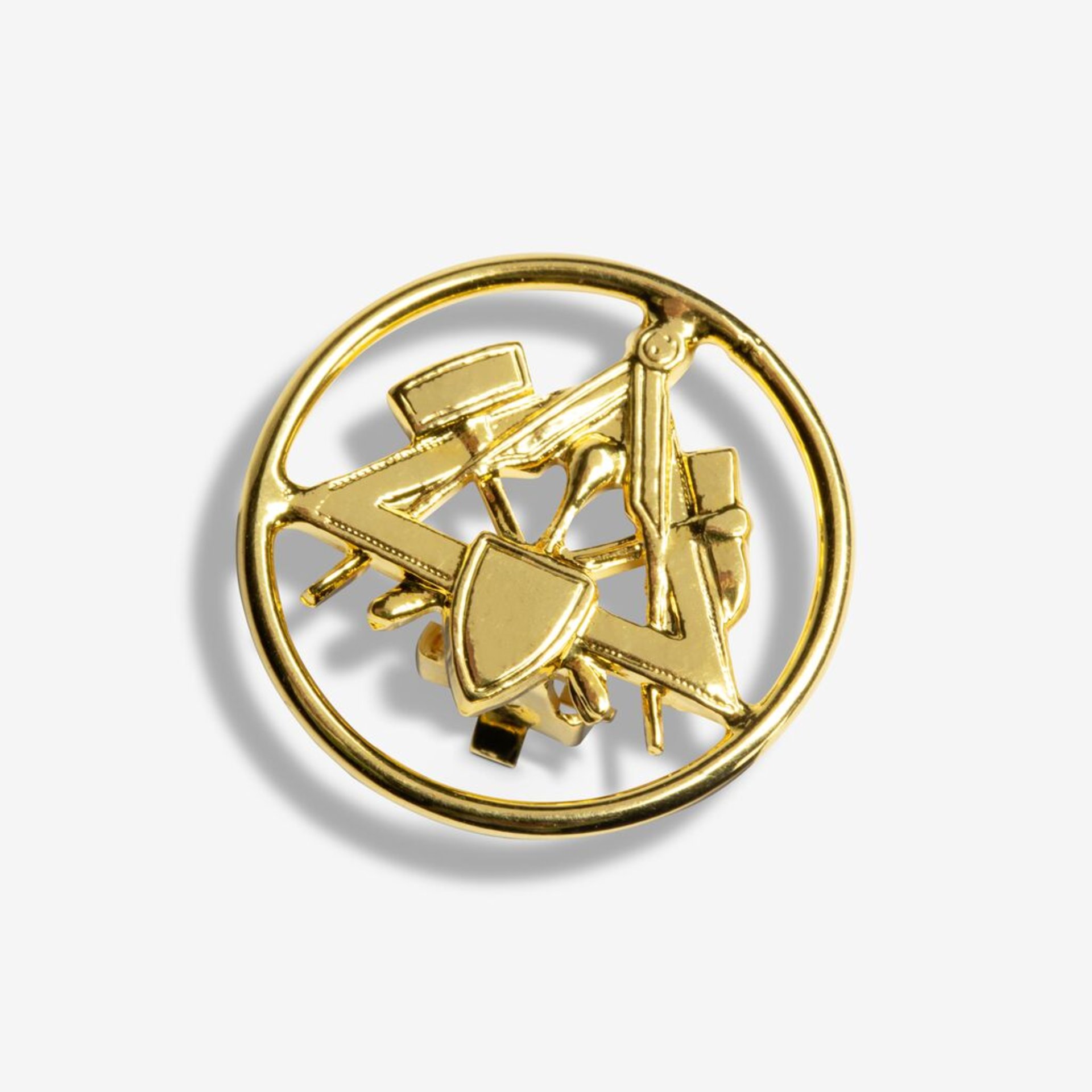 GISBERT Ohrclip Maurer gold