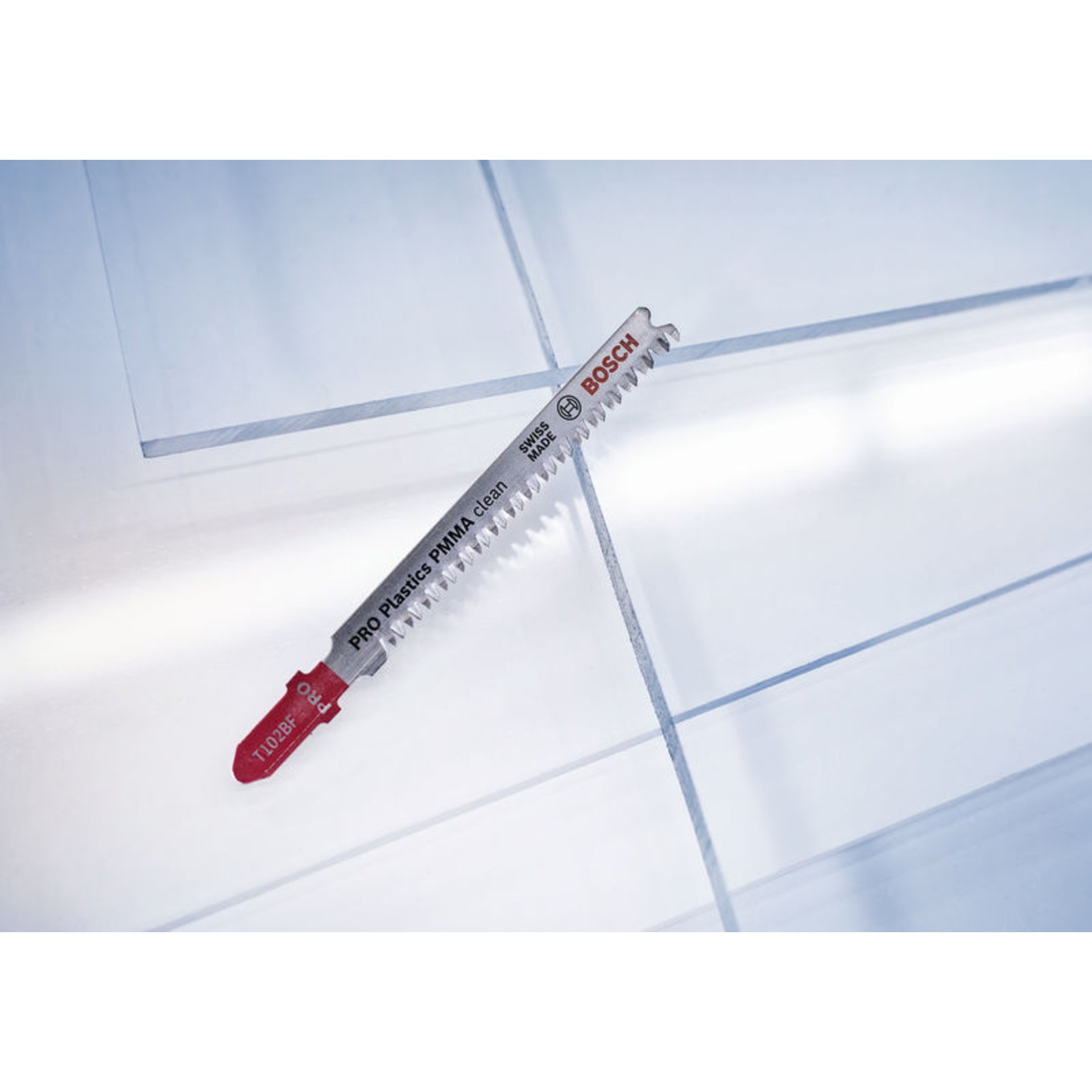 PRO Plastics PMMA clean T102BF Stichsägeblatt, 92 mm, 3-tlg.