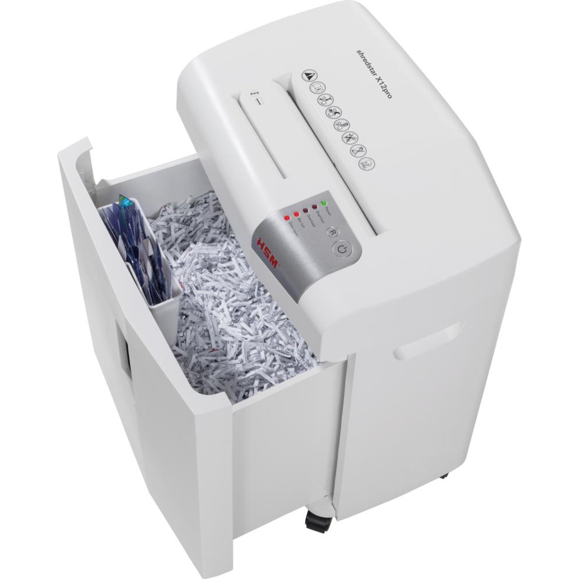 Aktenvernichter shredstar x12pro Schnittgröße 2x15 mm