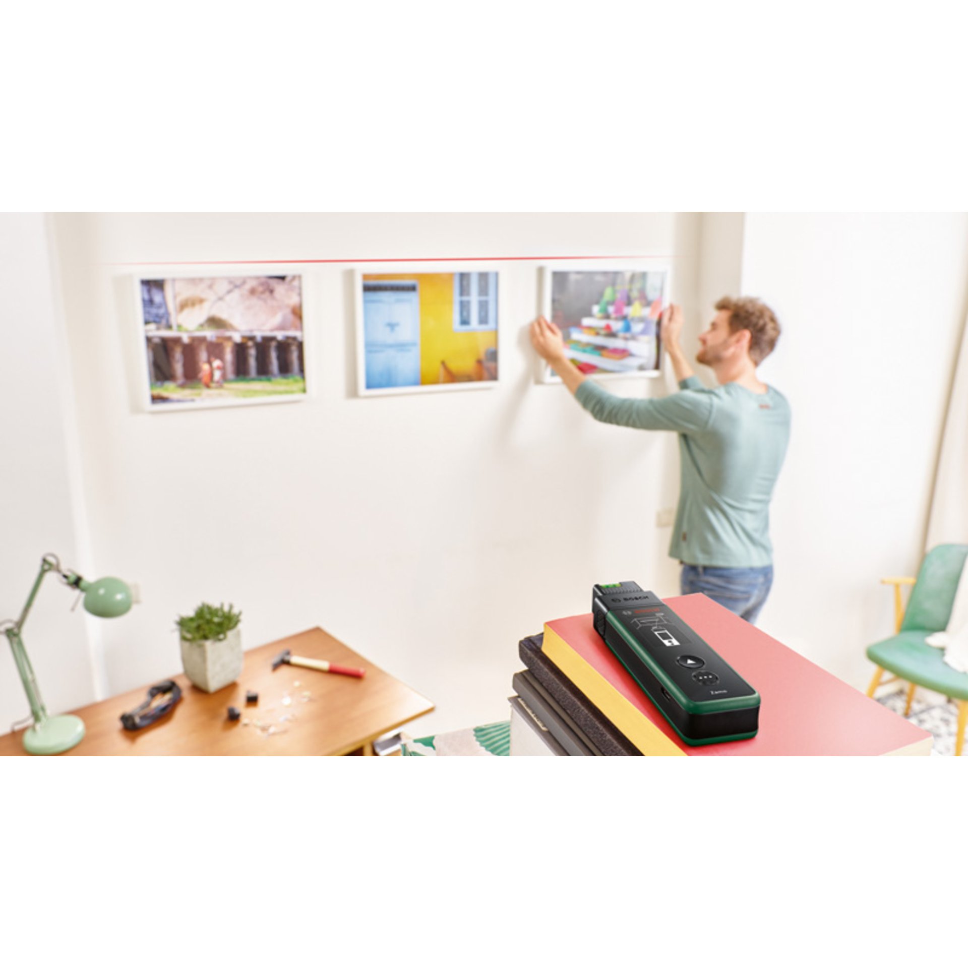 Digitaler Laser-Entfernungsmesser Zamo Set, eCommerce-Karton