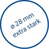 Teleskop-Duschstange 110-185 cm, extra stark