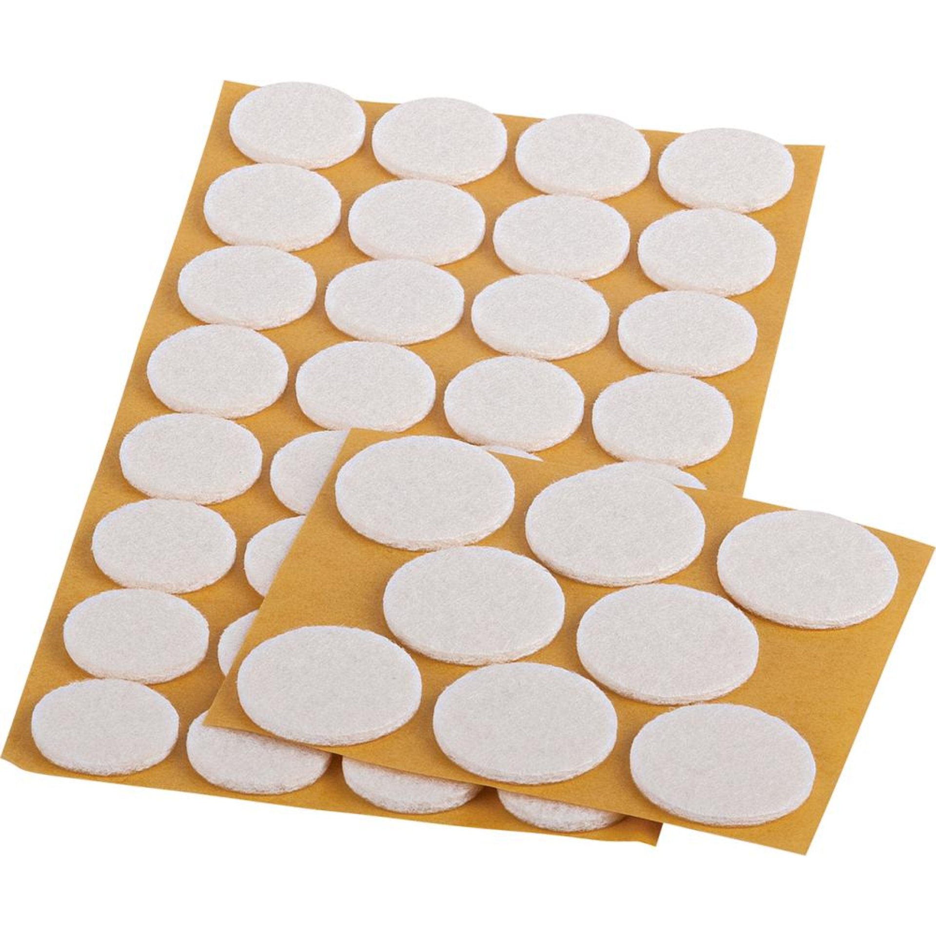 Filzgleiter Set 40-teilig, selbstkl,weiß Inhalt: 40
