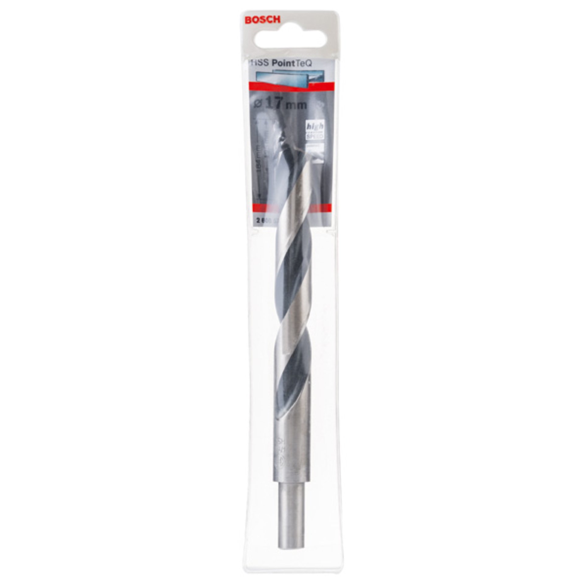 Metallspiralbohrer HSS PointTeQ, DIN 338, mit reduziertem Schaft, 17,0 mm