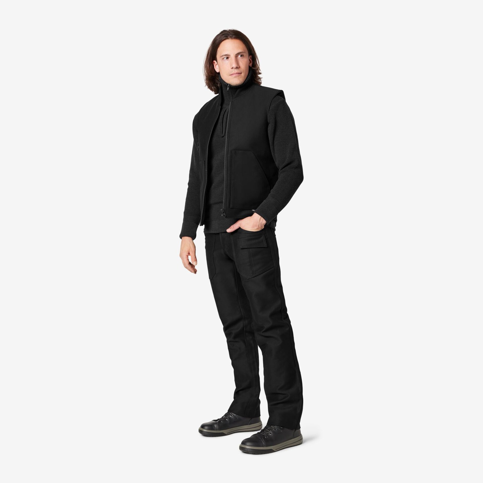 FIETE Arbeitsweste schwarz 52