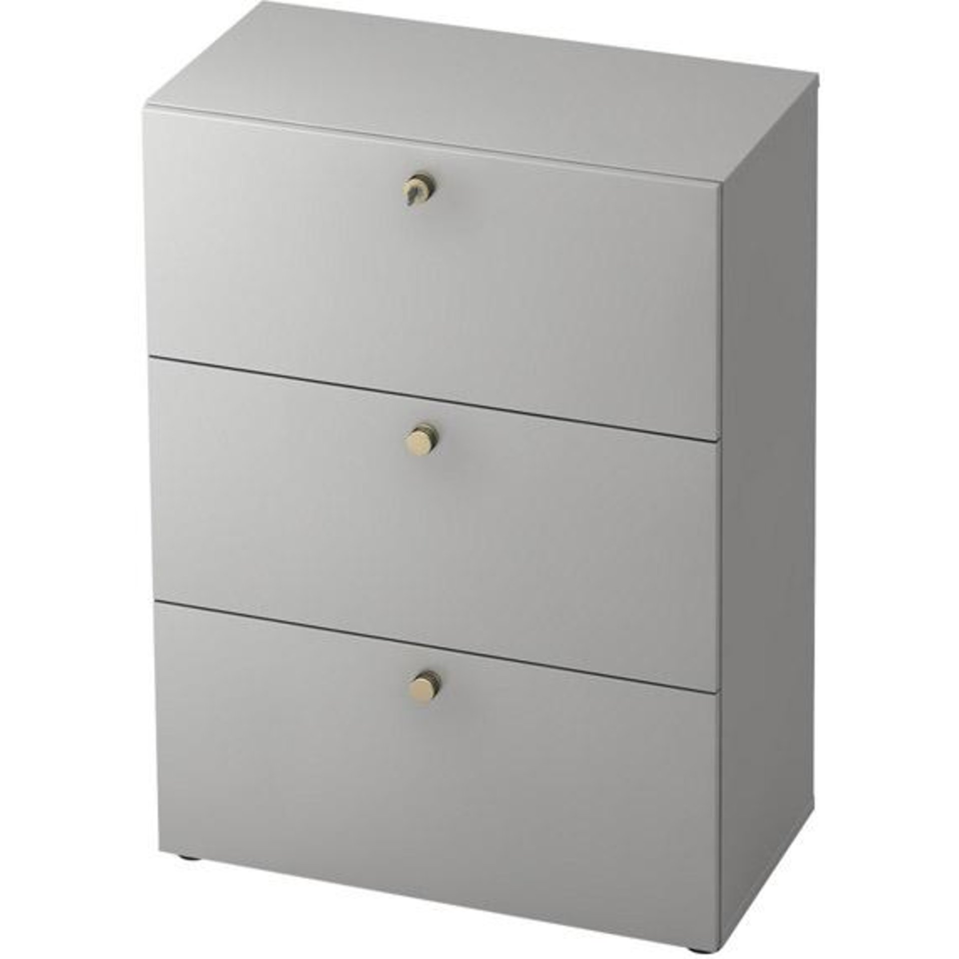 HR-Auszüge Profi Grau 3 OH, 80x42x110mm