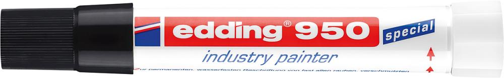 edding Industriemarker 950 4-950001 10mm Pastenspitze schwarz edding Industriemarker 950 4-950001 10mm Pastenspitze schwarz