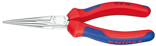 Knipex Telefonzange 29 25 160 flachrund, spitz zulauf. verchromt MK 160mm