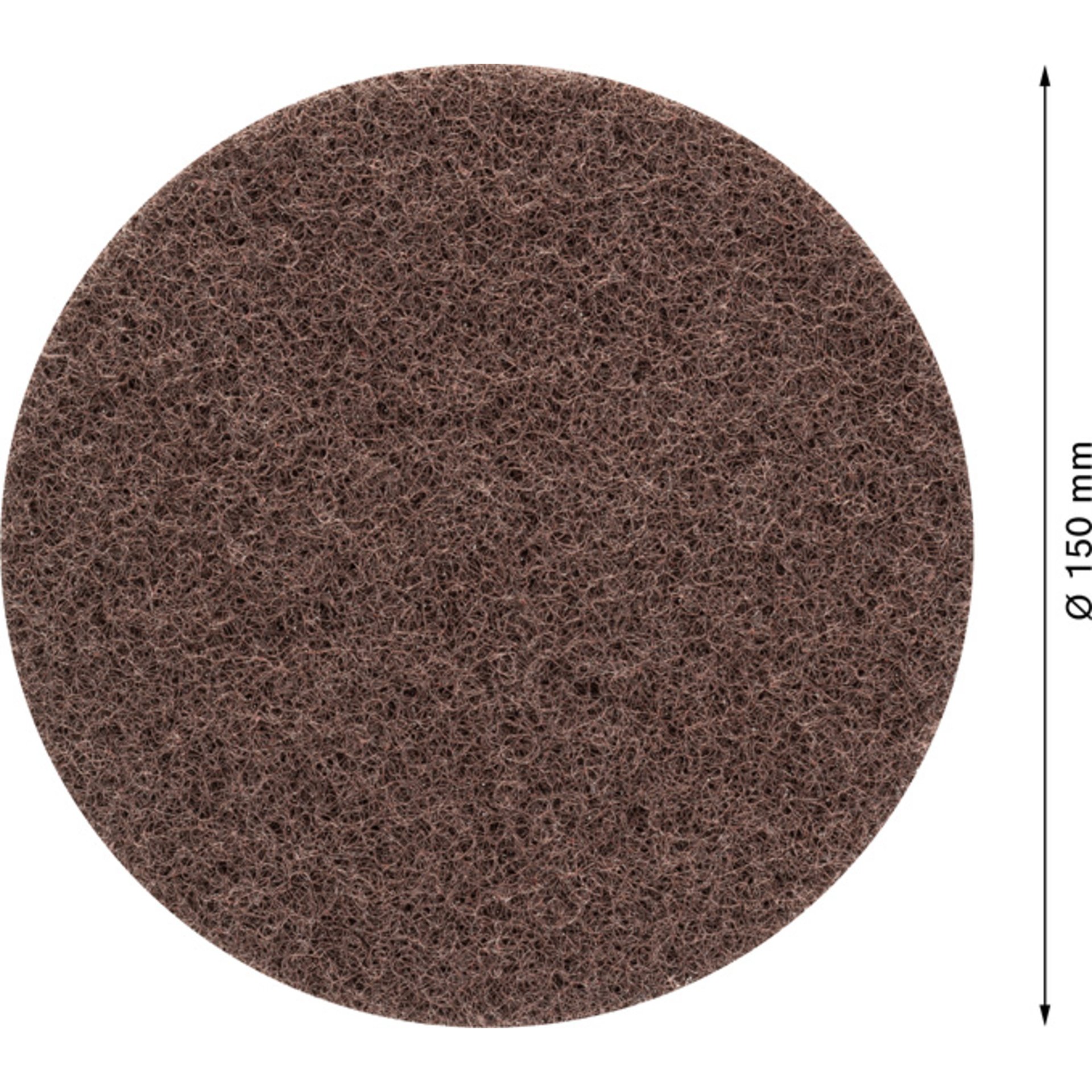 EXPERT N880 Vliesscheibe für Exzenterschleifer, 150 mm, grob, 5-tlg.