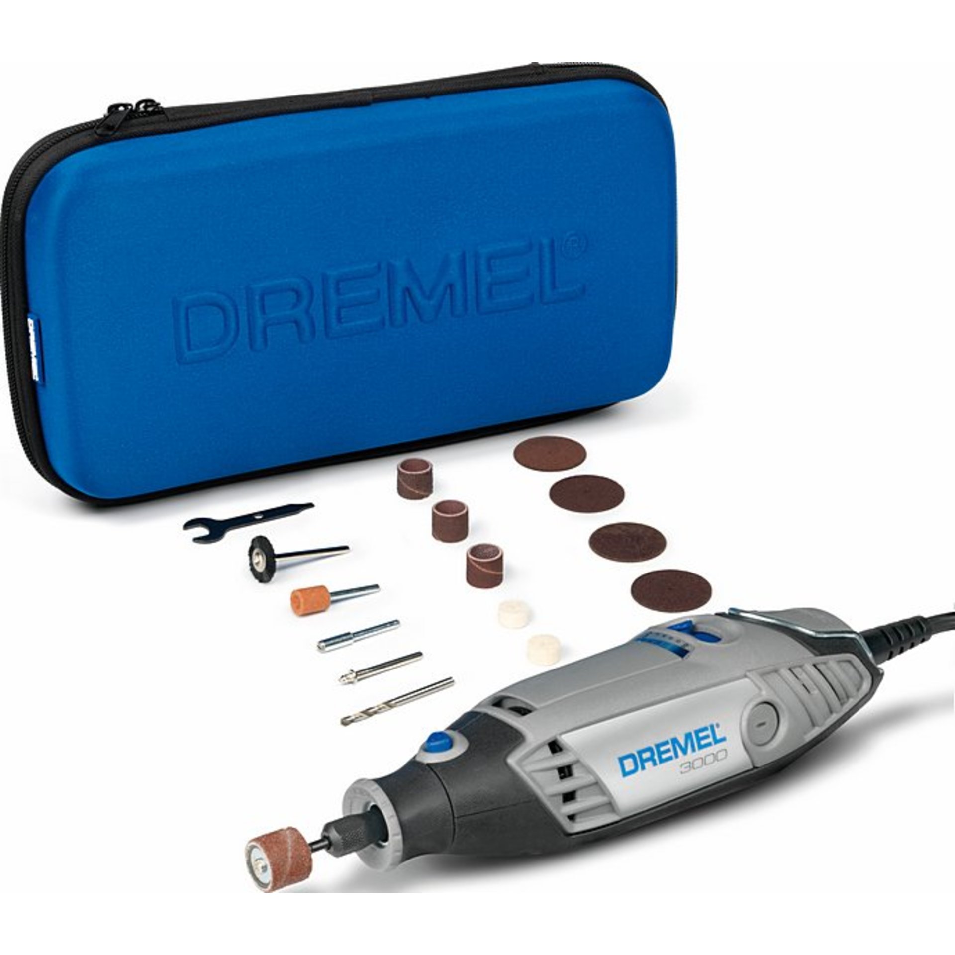 DREMEL® 3000-15 Multifunktionswerkzeug (130 W) mit 15 Zubehöre