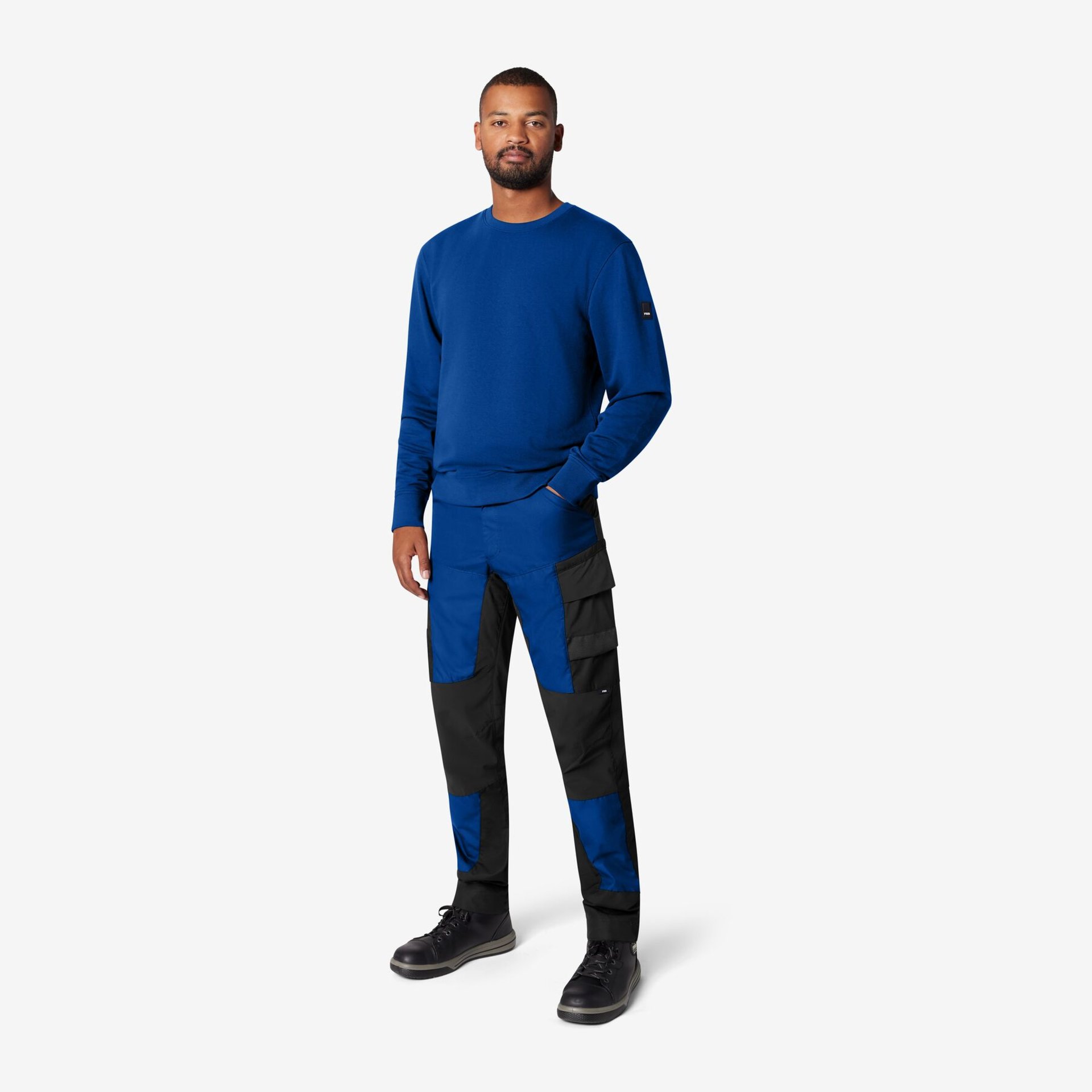 PIET Sweatshirt unisex royalblau L