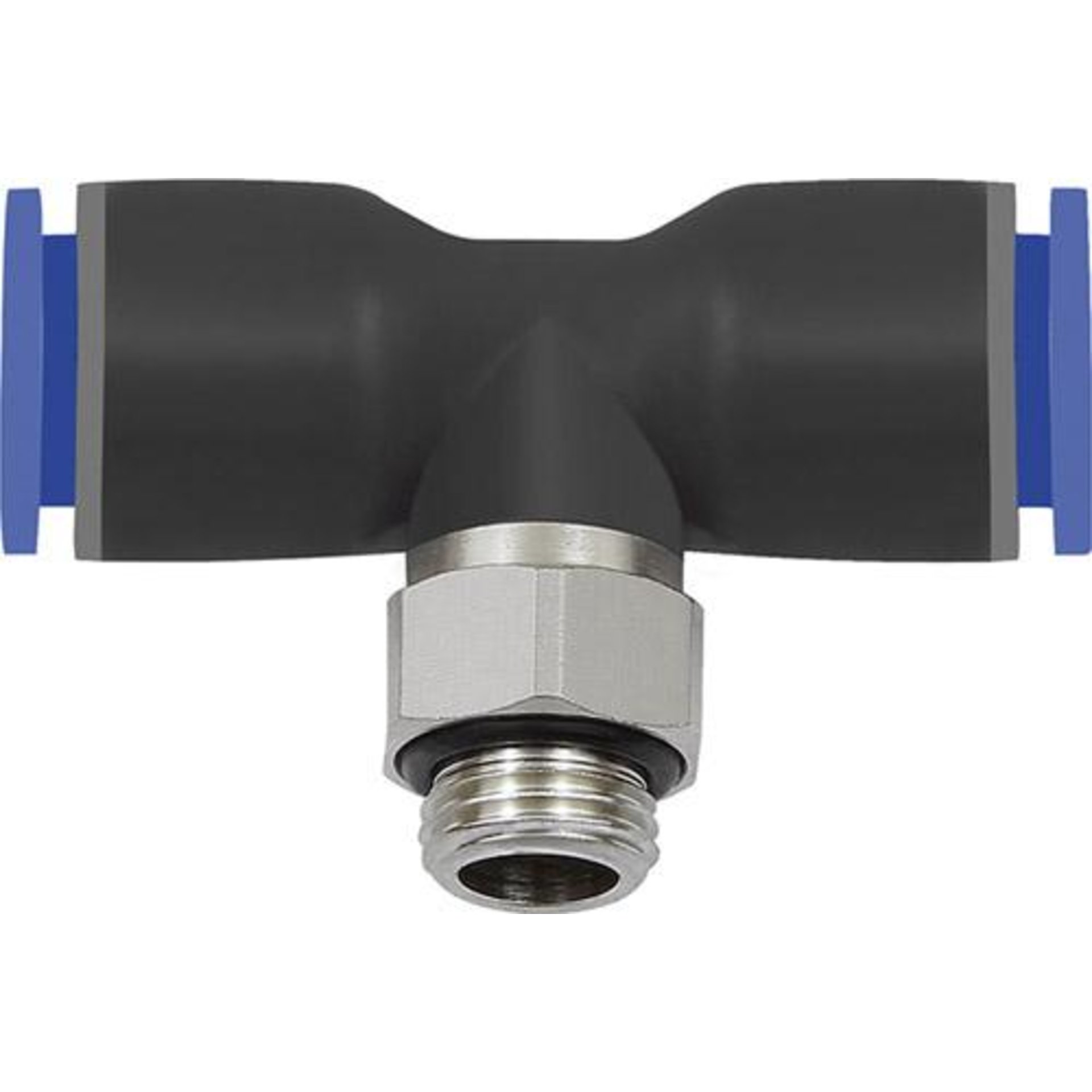 T-Steckverschraubung Blaue Serie, drehbar, G 1/4 a, Schlauch-Ø 12 RIEGLER