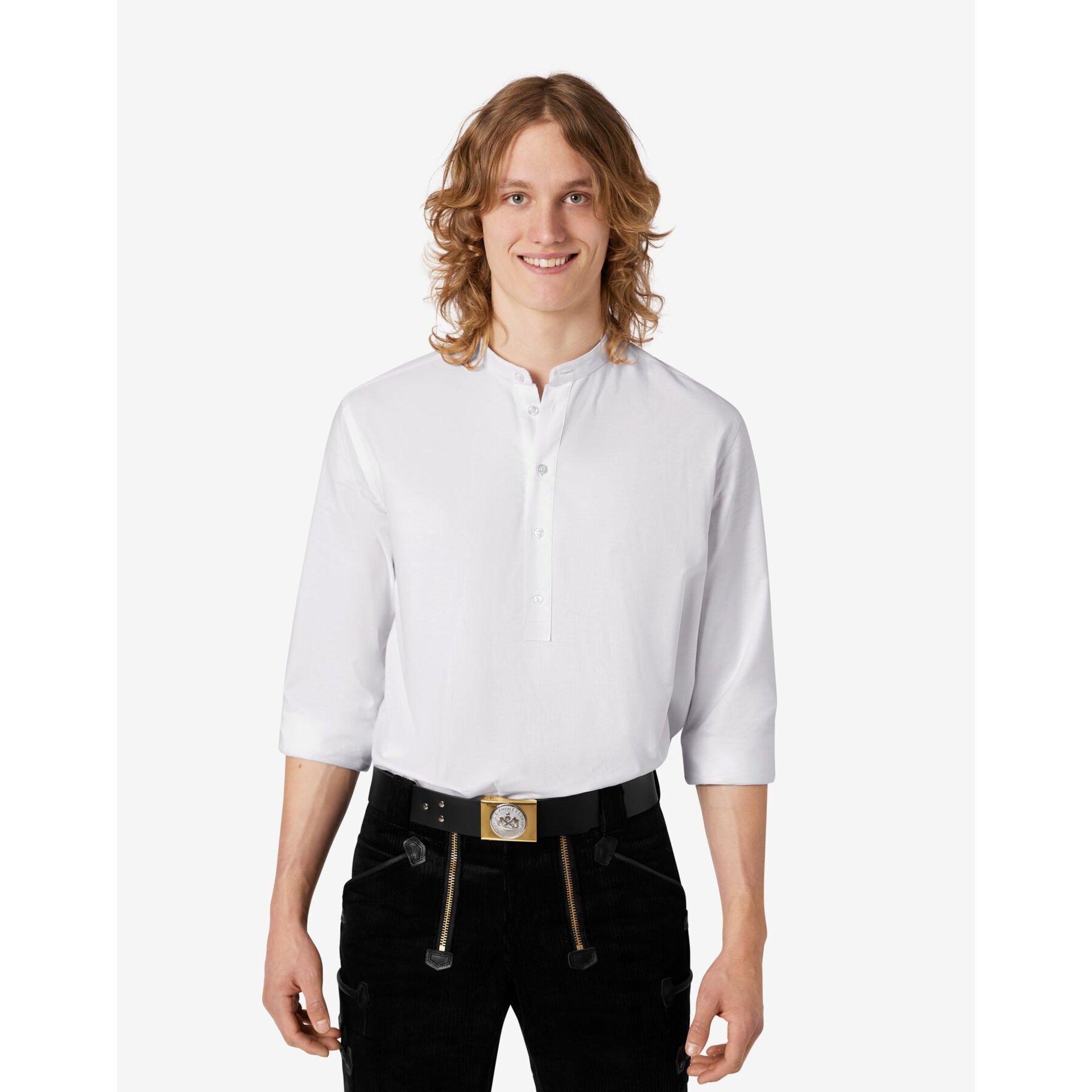 LENN Arbeitshemd unisex weiß L
