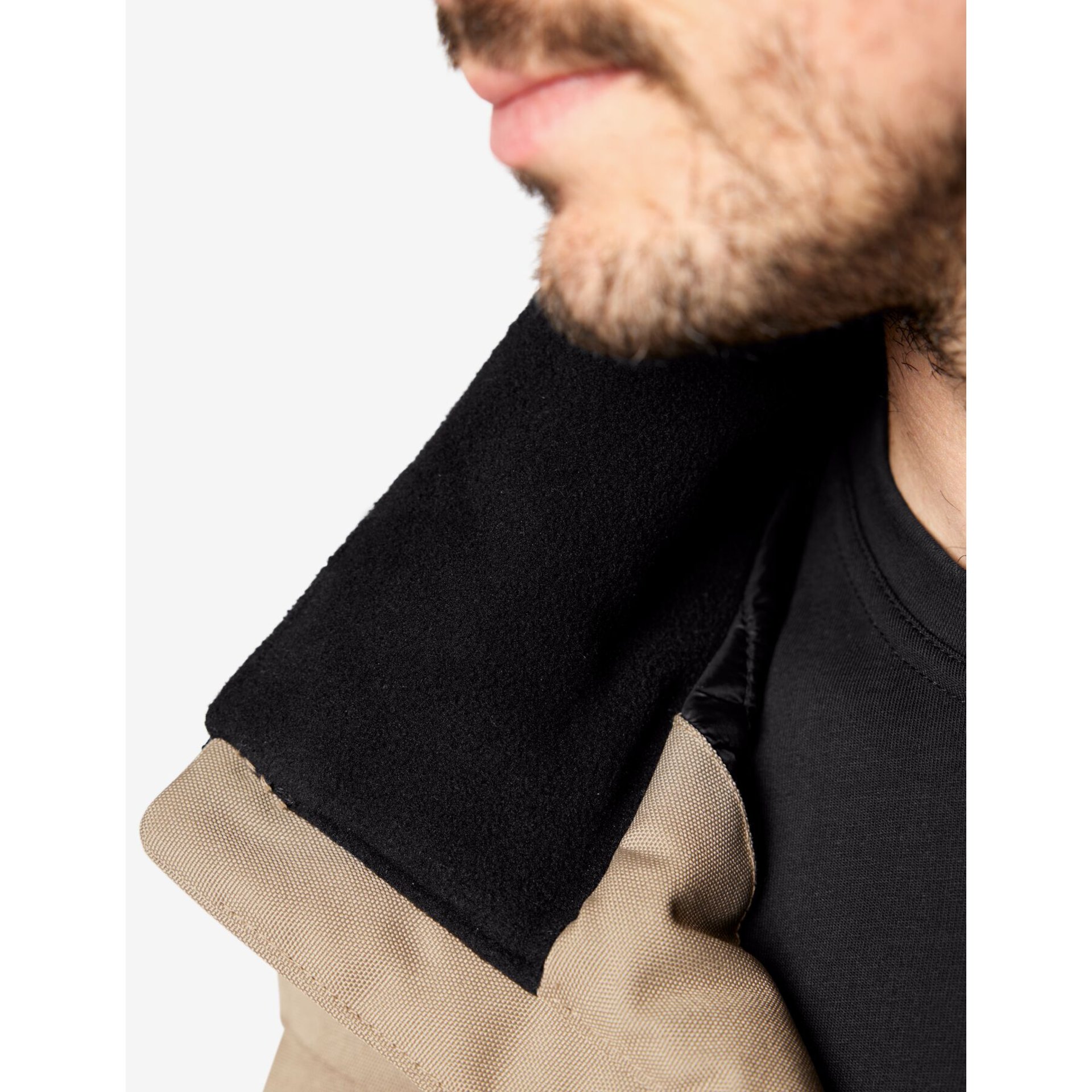 HAUKE Arbeitsweste beige-schwarz XS