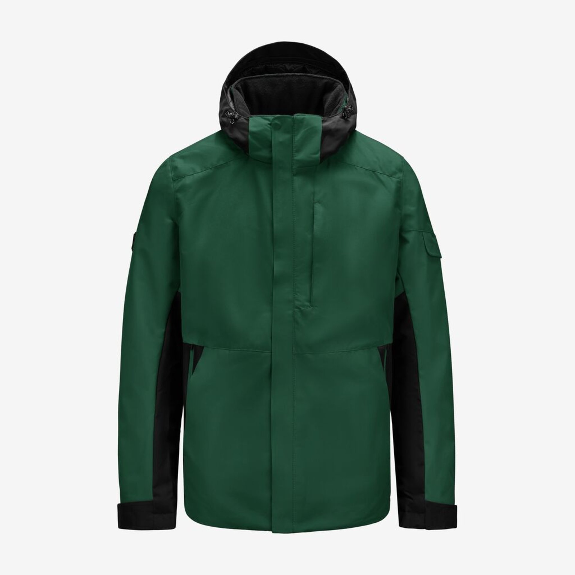 GEORG Arbeitsjacke Primaloft grün-schwarz 5XL