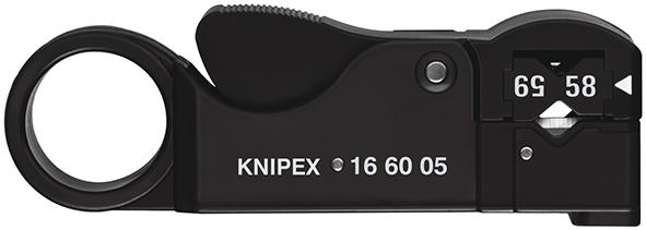 Knipex Abisolierwerkzeug Koax 105mm SB Knipex Abisolierwerkzeug Koax 105mm SB