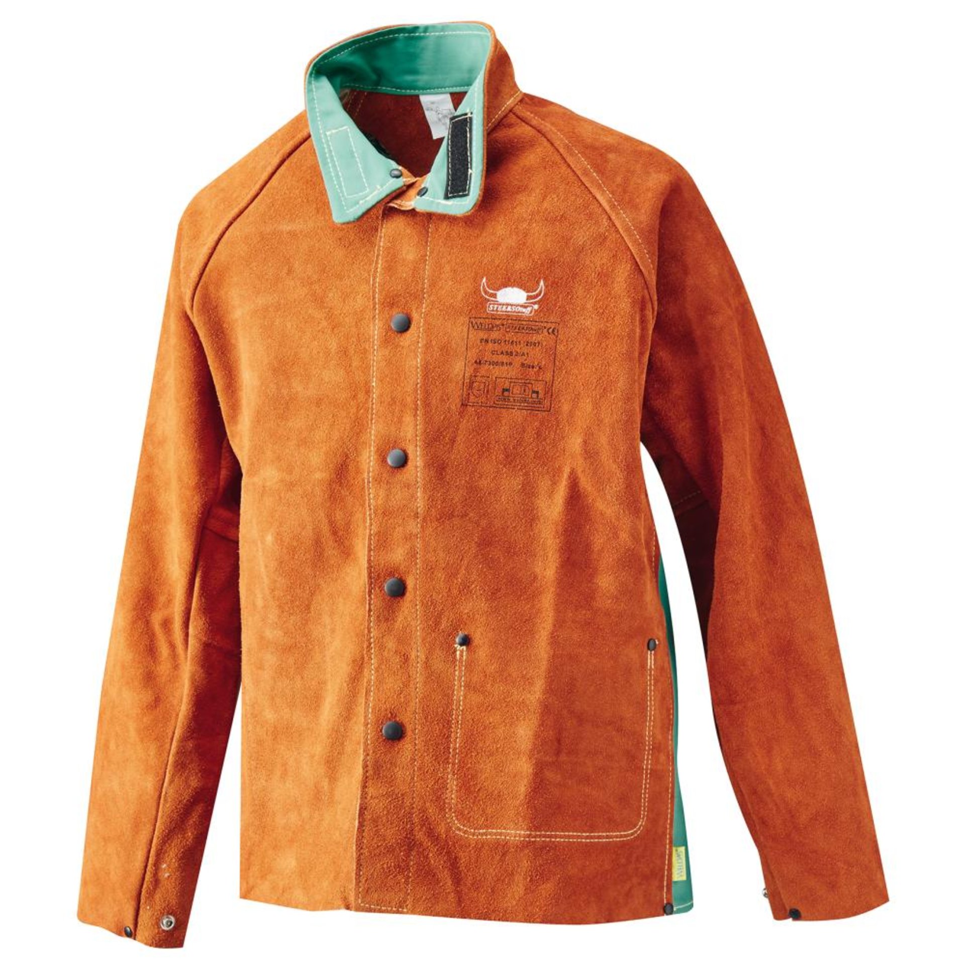 Schweißerlederjacke Nr. E44-7300 Gr. L leicht, WELDAS